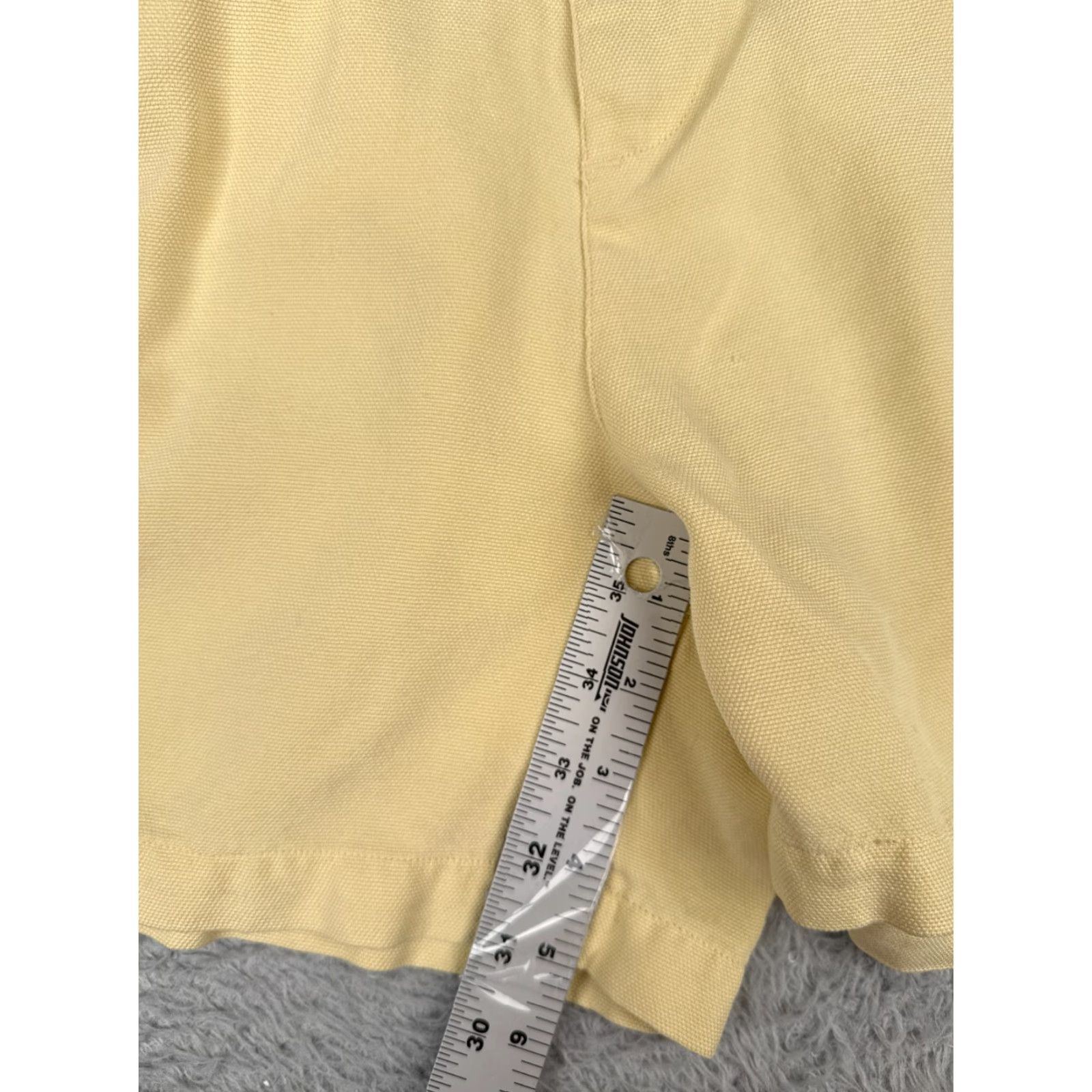 Tommy Bahama VINTAGE Tommy Bahama Women’s Shorts Bermuda 10 Yellow Silk Pockets Beach Vacation Travel Size 32" / US 10 / IT 46 - 7 Thumbnail