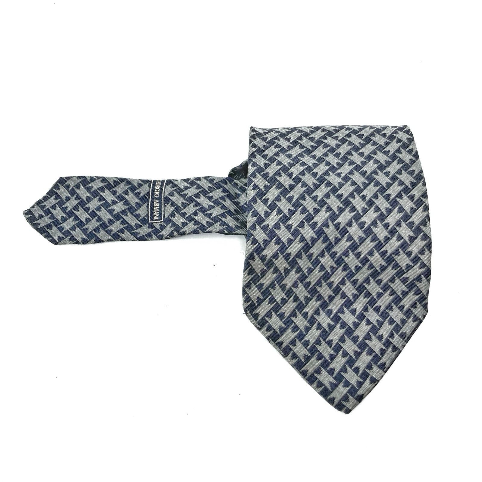 Giorgio Armani Vintage Giorgio Armani Silk Tie | Mens Quiet Luxury Classic Size ONE SIZE - 1 Thumbnail