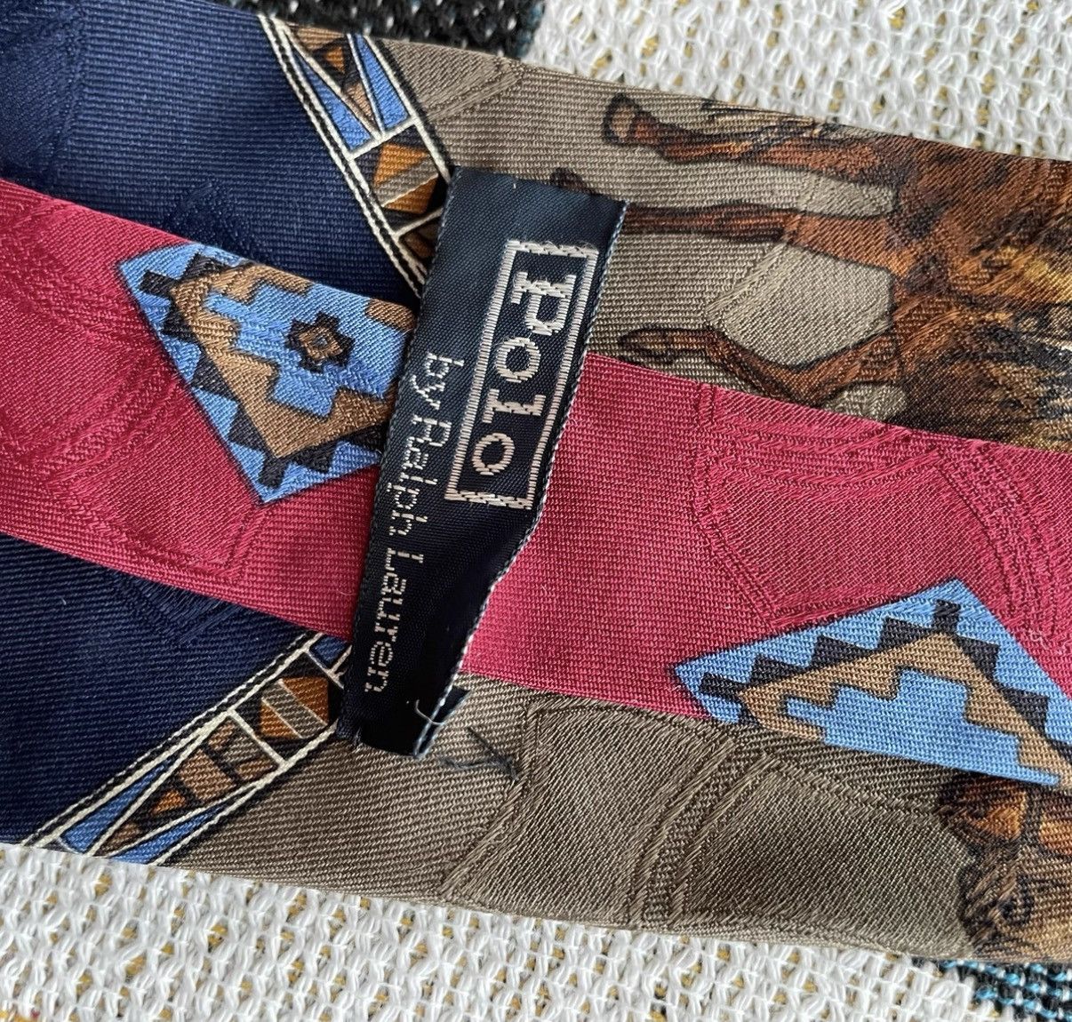 Polo Ralph Lauren Ralph Lauren Polo Indian Chief Tie K22 Size ONE SIZE - 5 Thumbnail