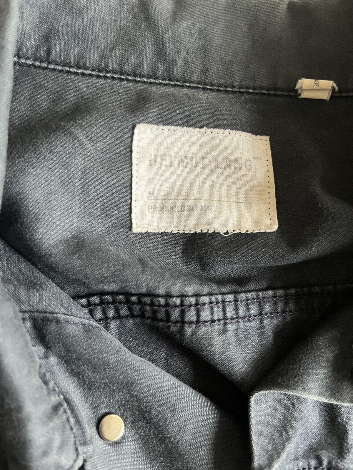 Helmut Lang SS99 lightweight midnight blue trucker Size US M / EU 48-50 / 2 - 8 Thumbnail