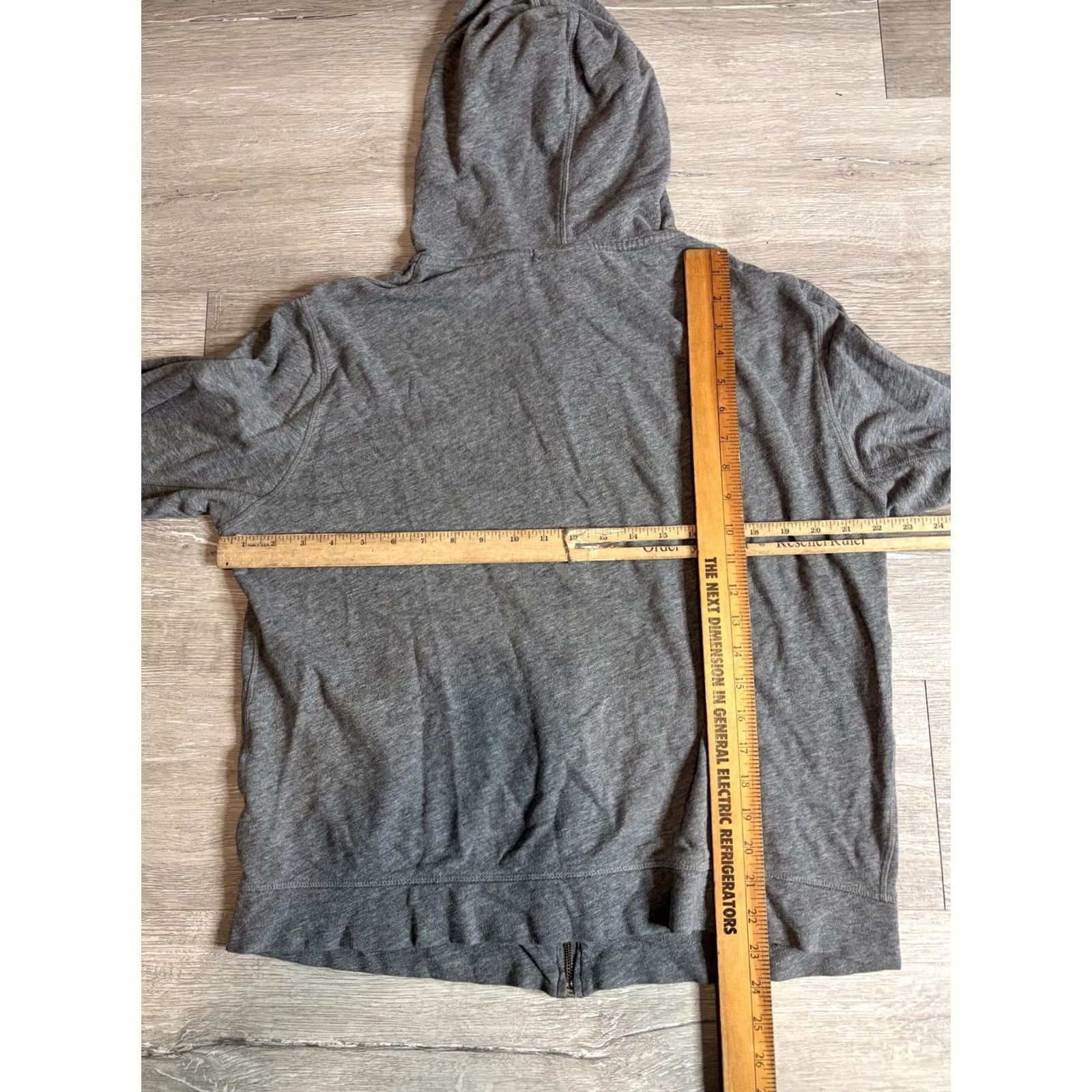 Lacoste Lacoste Hoodie Mens L Gray Full Zip Lightweight Jersey Croc Logo Sweatshirt Size US L / EU 52-54 / 3 - 6 Thumbnail