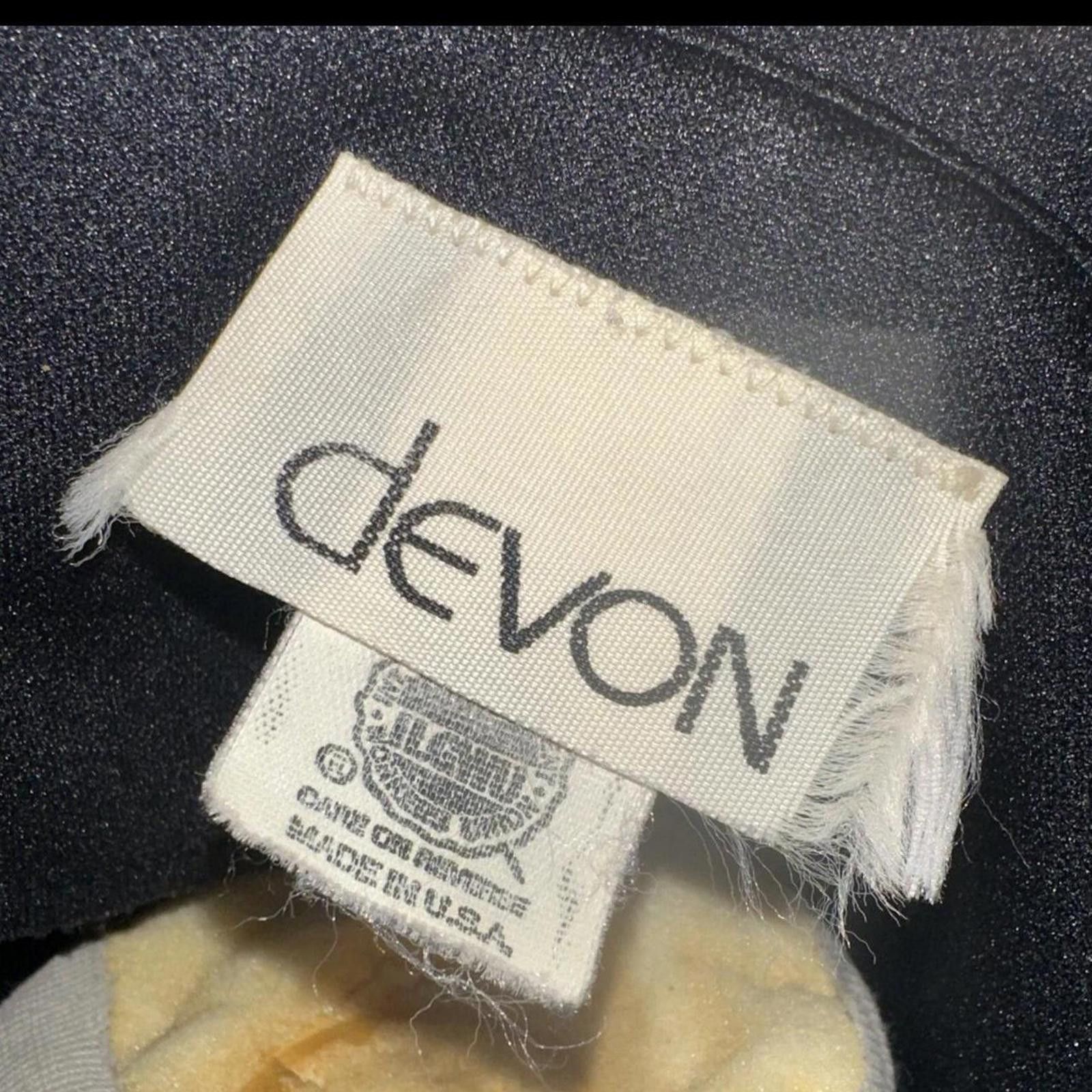Other Vintage DEVON Black Union Made Iglwu Jacket Size Xl Size XL / US 12-14 / IT 48-50 - 3 Thumbnail
