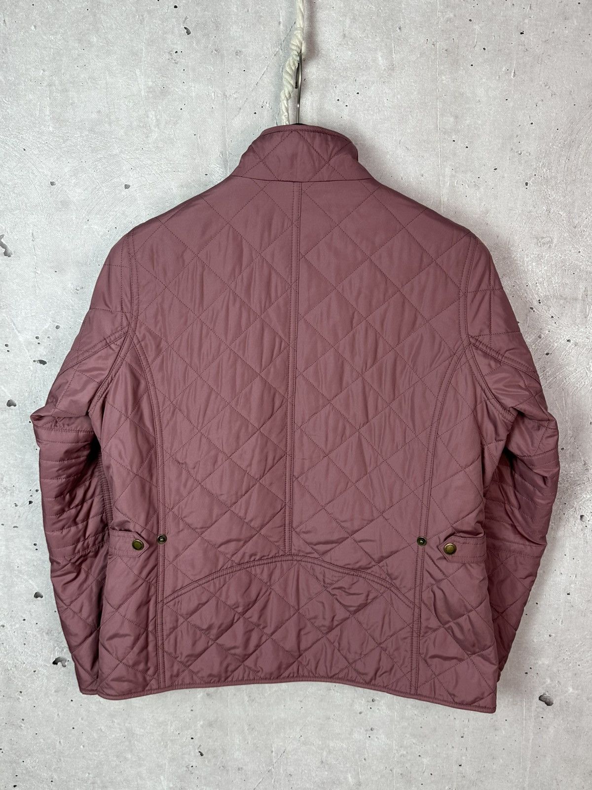 Barbour Barbour International Farleight Quilted Powder Womens Jacket Size L / US 10 / IT 46 - 10 Thumbnail