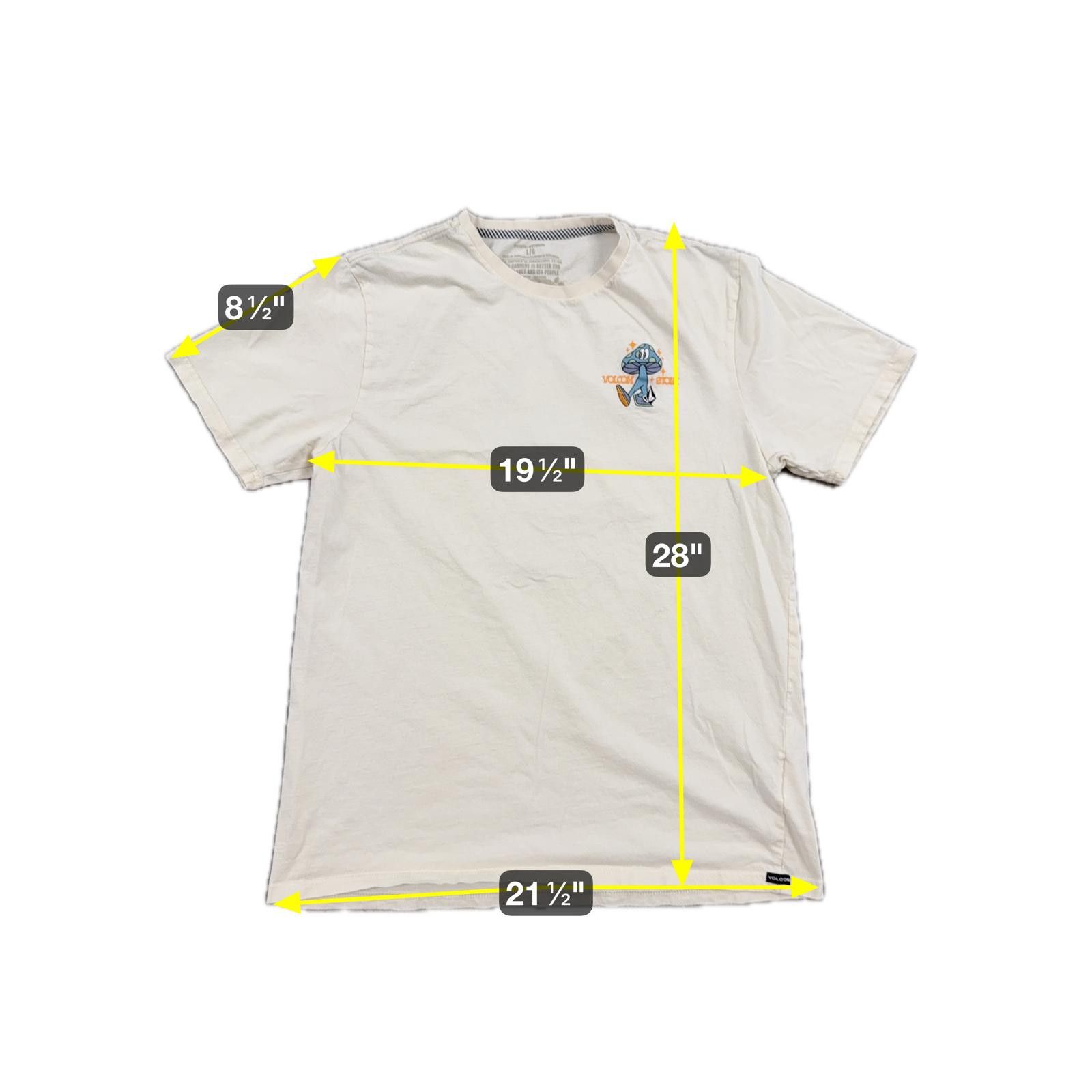 Volcom DS Volcom Stone Earth Trippers T-Shirt Mushroom - L Size US L / EU 52-54 / 3 - 6 Thumbnail