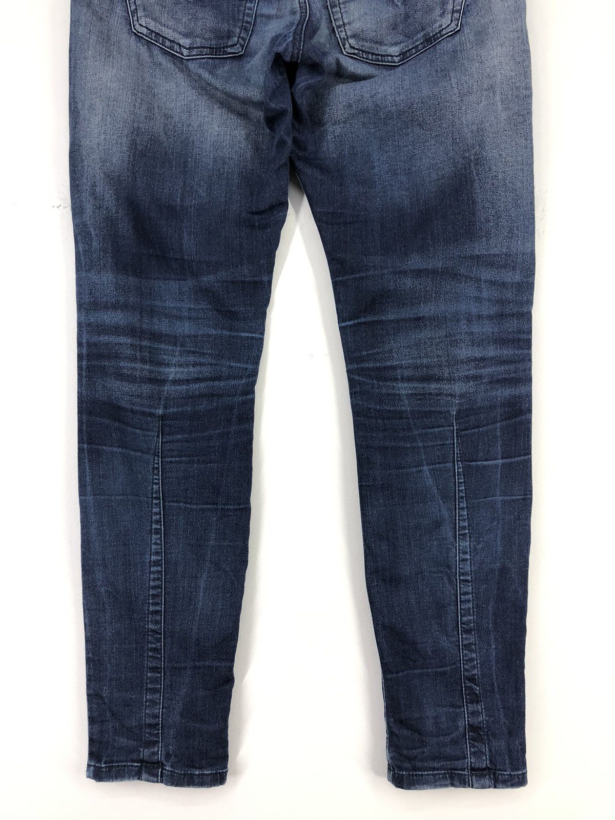 Diesel Diesel Distressed Faded Blue Denim Sweatpants Size 26-30 Size US 26 / EU 42 - 16 Thumbnail