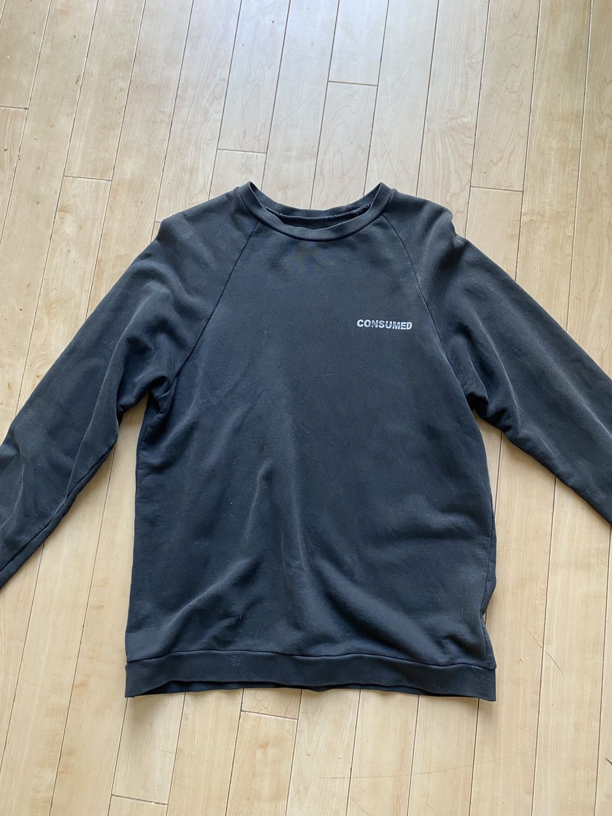 Raf Simons Last drop:Hmd Crewneck Sweatshirt Sweater Aw98-99 White