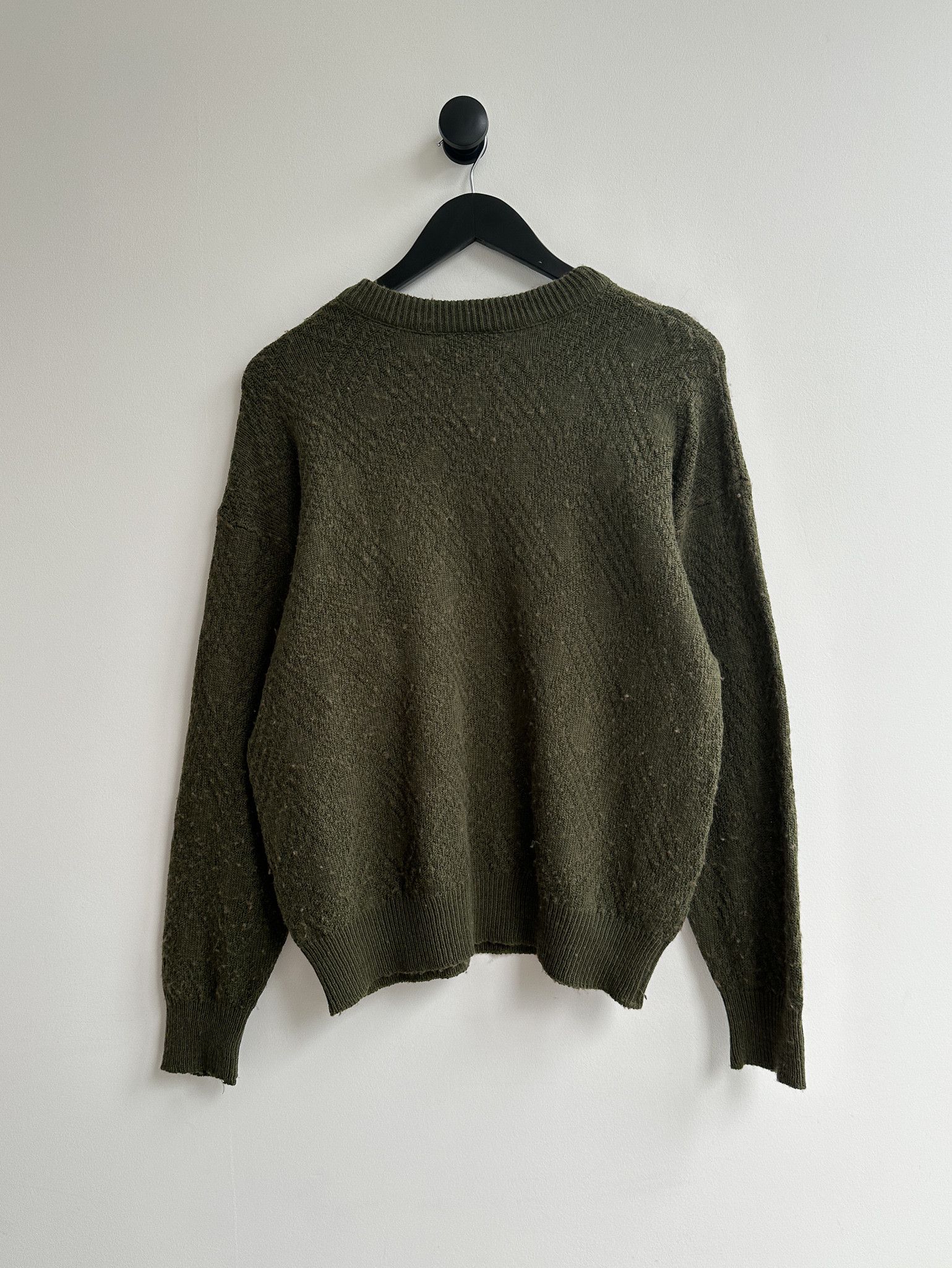 Lacoste Vintage Lacoste Chemise Knitted Sweater Size M / US 6-8 / IT 42-44 - 2 Thumbnail