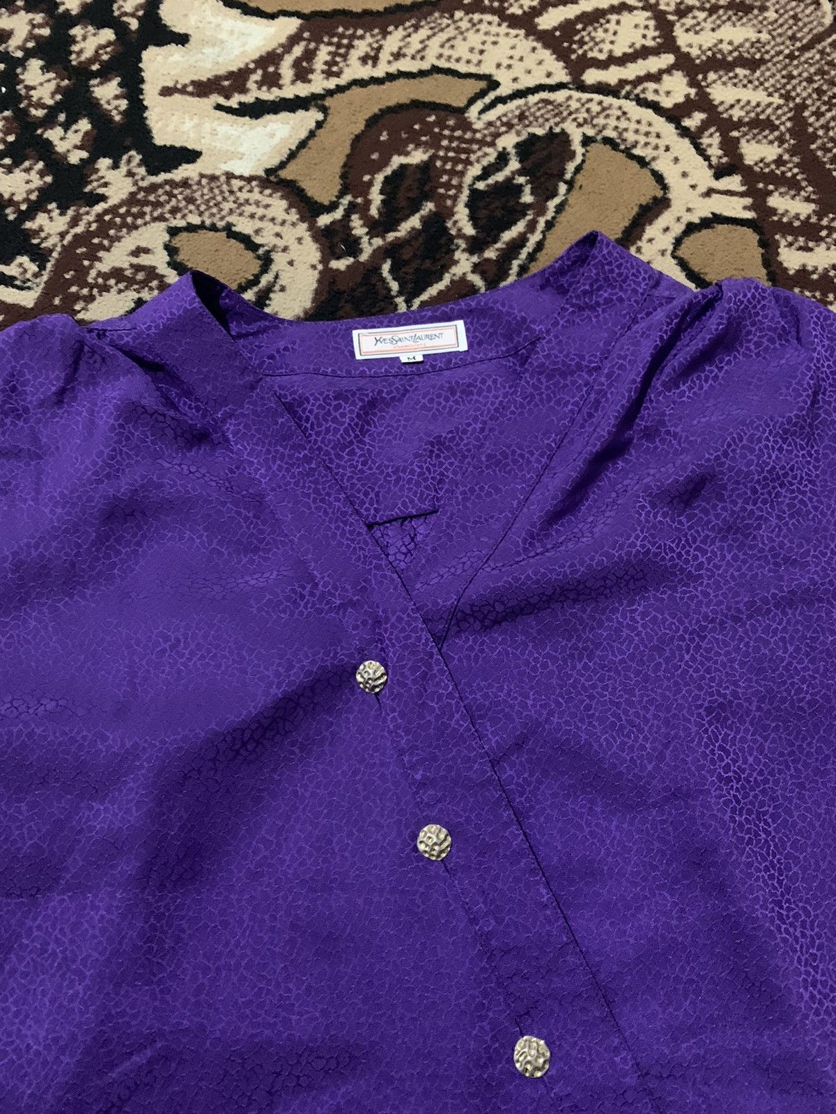 Yves Saint Laurent Vintage YvesSaintLaurent Asymetric Button Size M / US 6-8 / IT 42-44 - 2 Thumbnail