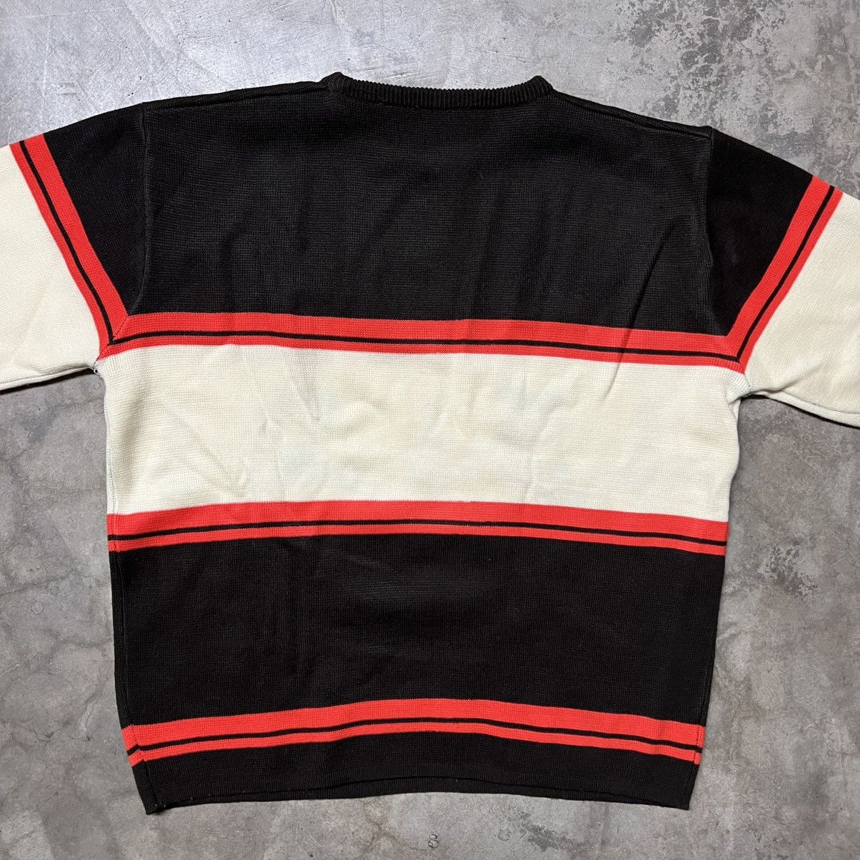 Disney × Mickey Mouse × Vintage Vintage 70’s Disneyland Mickey Mouse Ugly Christmas Sweater Size US L / EU 52-54 / 3 - 7 Thumbnail