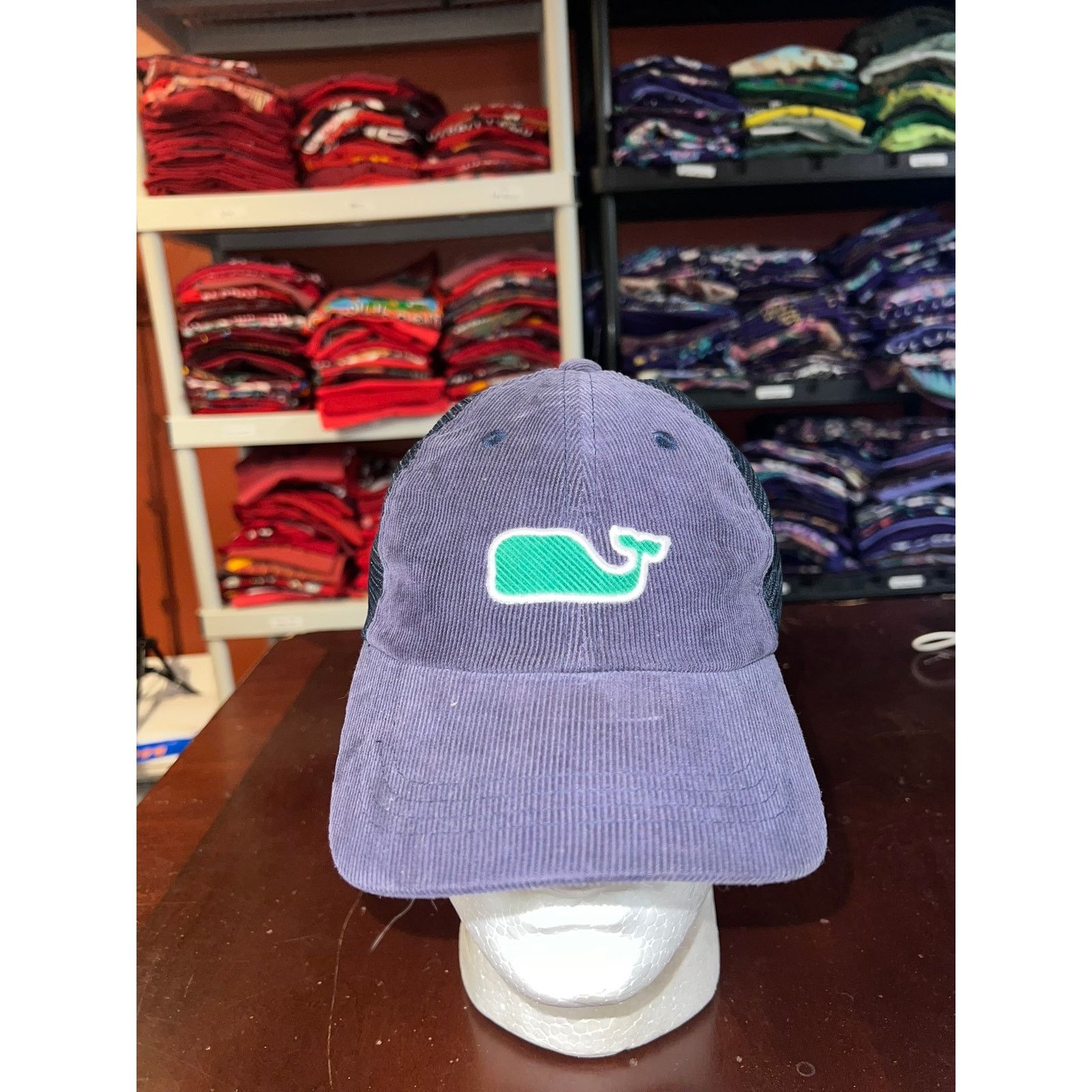 Vineyard Vines Vineyard Vines Hat Blue Whale Shep Ian Cap Headwear Snapback Size ONE SIZE - 1 Thumbnail