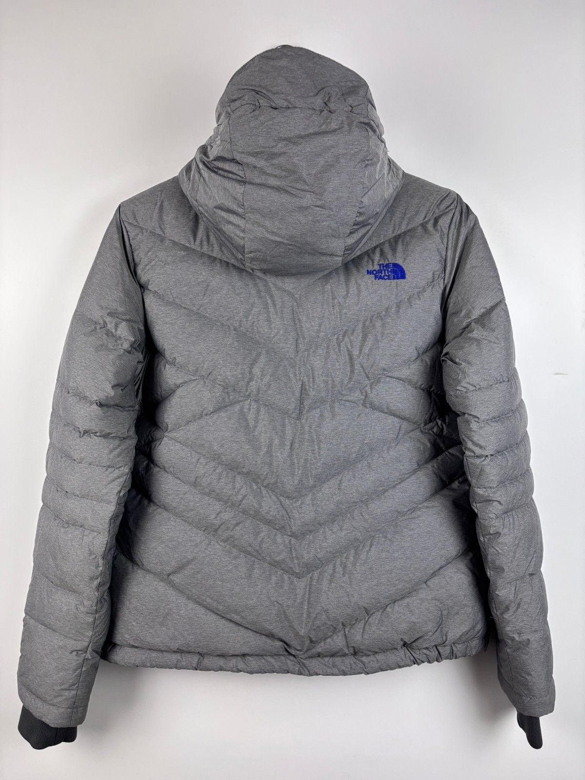 The North Face The North Face 550 Down Puffer Hooded Ski Jacket Gray Size L Size L / US 10 / IT 46 - 5 Thumbnail