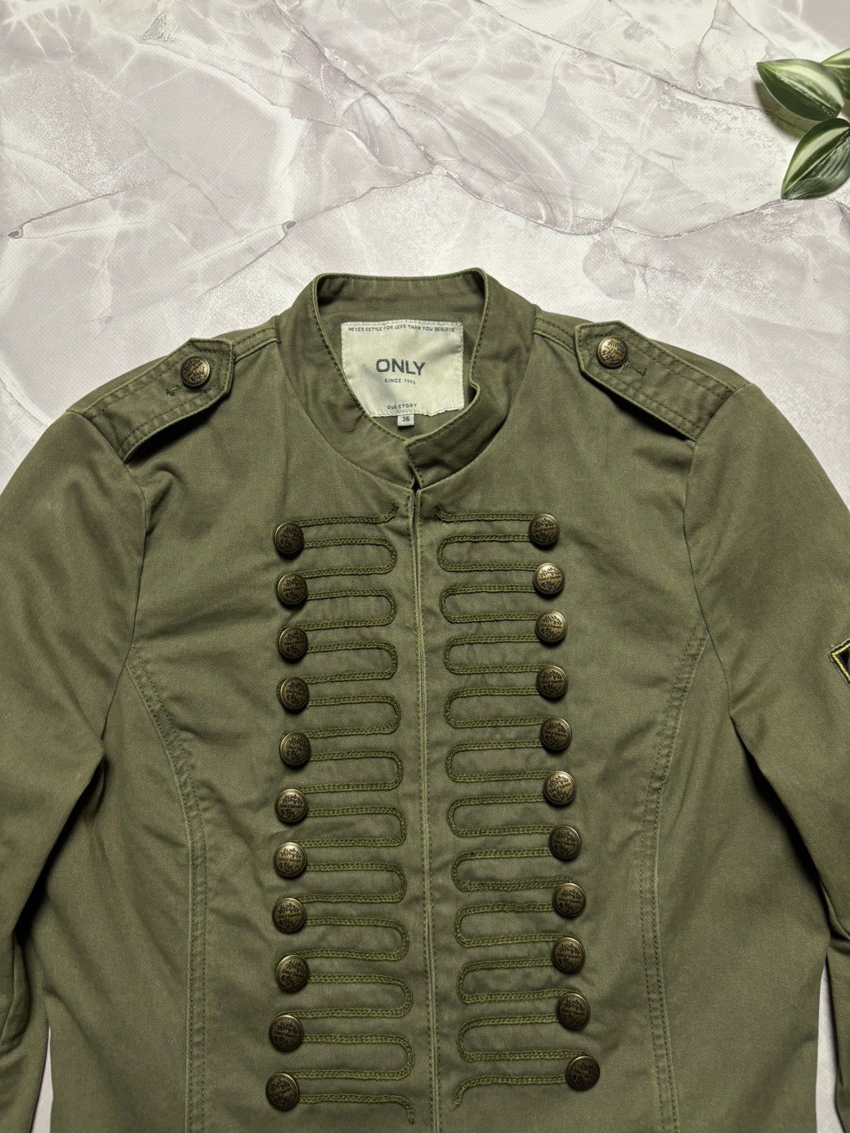 Hysteric Glamour Napoleon Military Jacket Hussar Officer Olive Green 36 S Size S / US 4 / IT 40 - 4 Thumbnail
