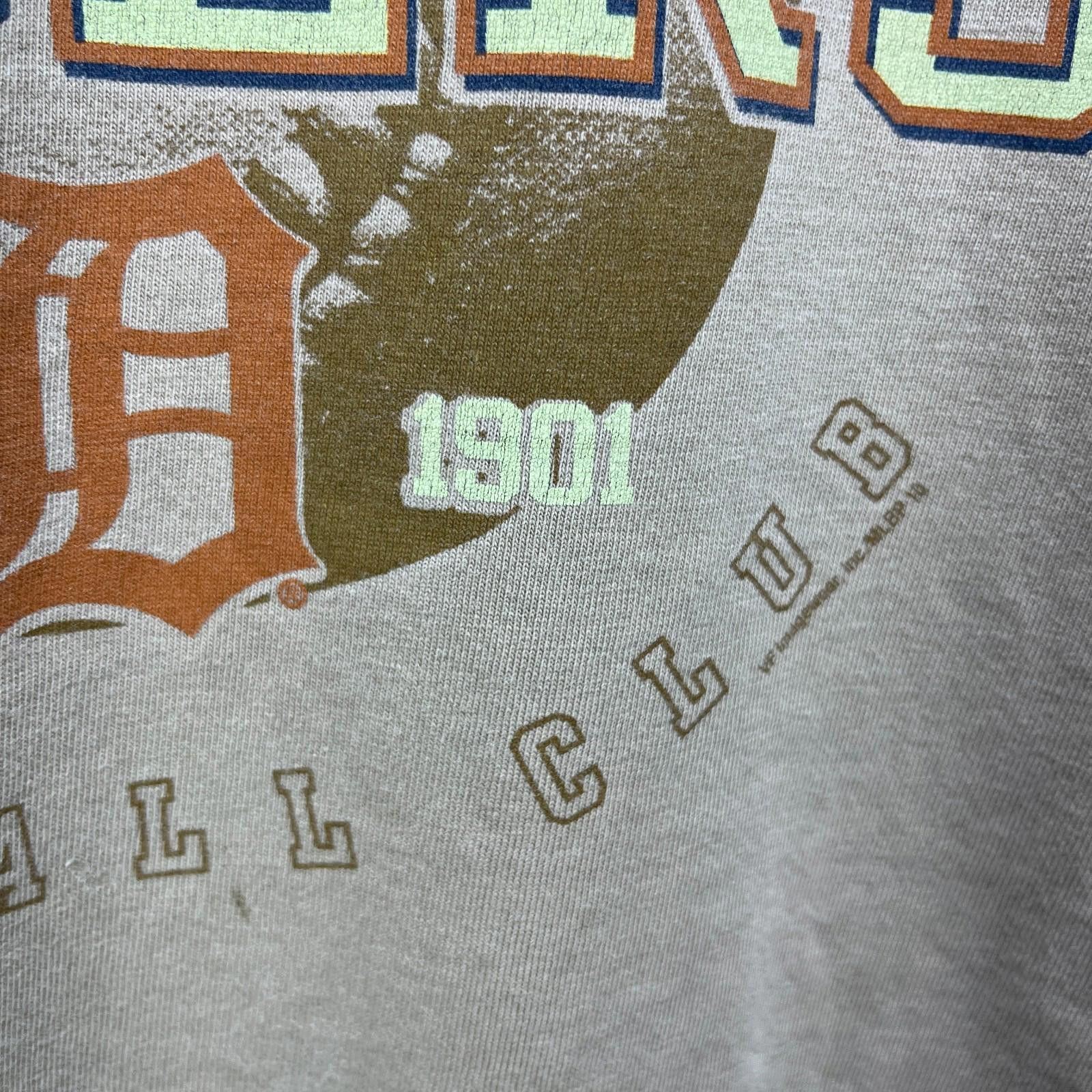 Other Vintage Detroit Tigers MLB Y2K T Shirt XL Size ONE SIZE - 5 Thumbnail