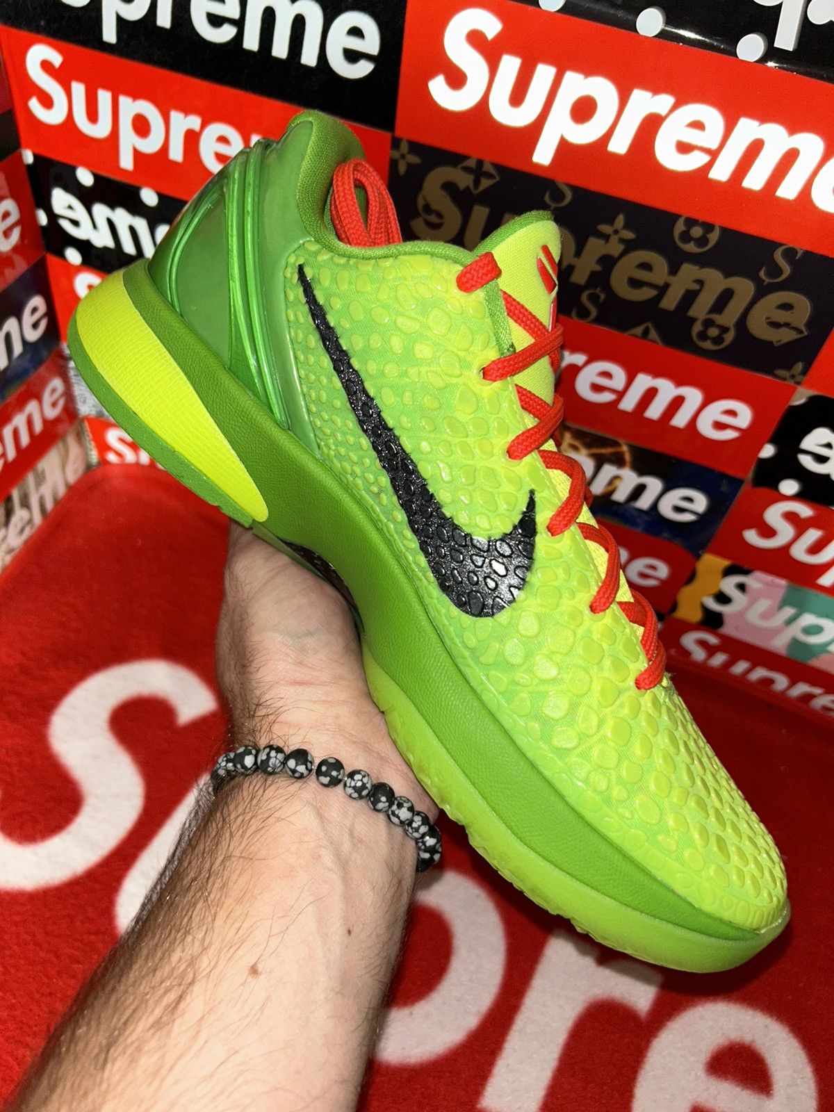 Nike Nike Kobe 6 Protro Grinch 2020 CW2190-300 size 9 VNDS Size US 9 / EU 42 - 7 Thumbnail