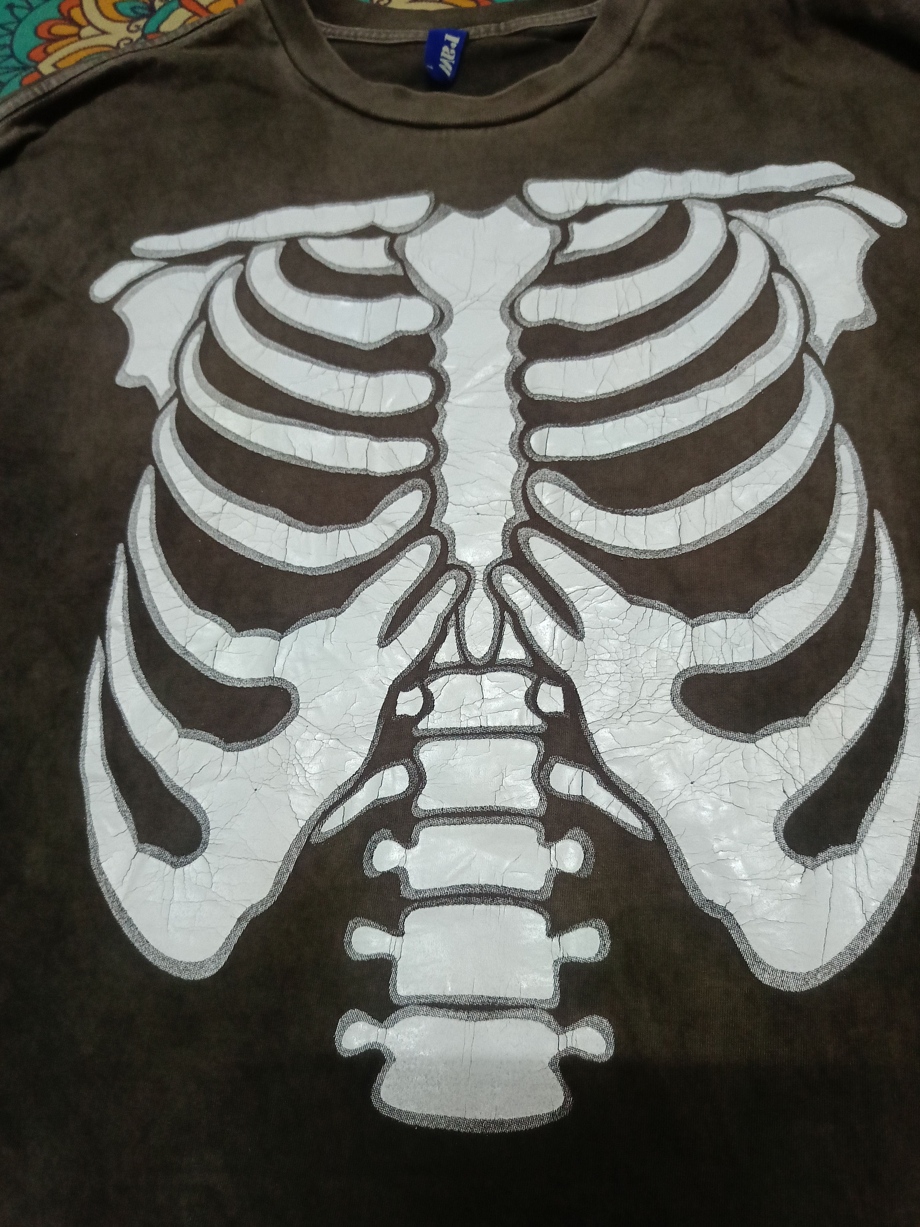 Beauty Beast Punk Distressed Skeleton Takahiro Miyashita Inspired shirt Size US XL / EU 56 / 4 - 3 Thumbnail