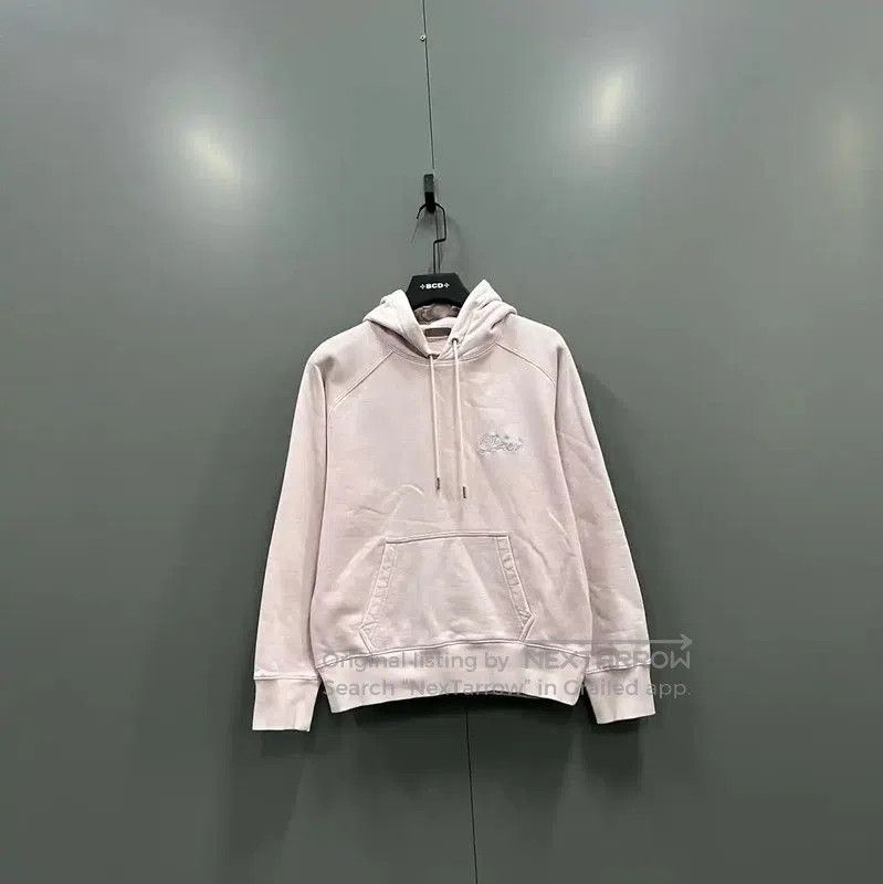 Dior Dior Pink Cotton Embroidered Hoodie for Women . Size M / US 6-8 / IT 42-44 - 1 Thumbnail