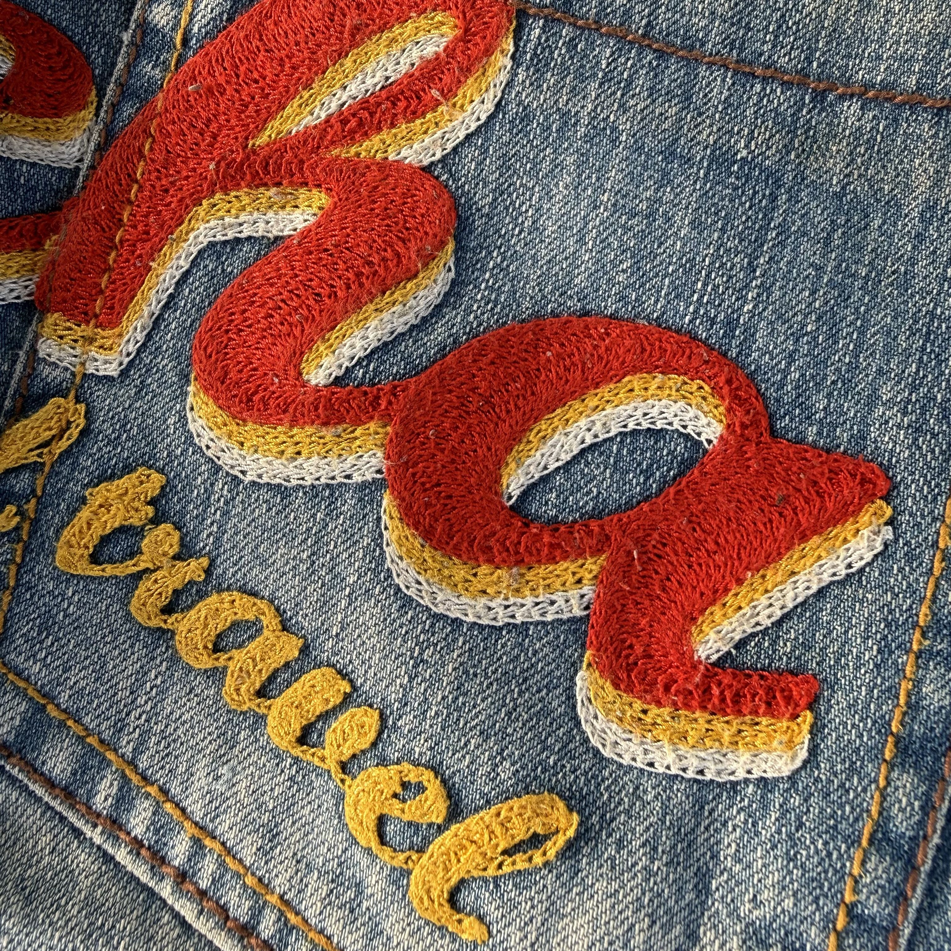 Gotcha Vintage Gotcha Faded Denim Jean Pants Size US 32 / EU 48 - 12 Thumbnail