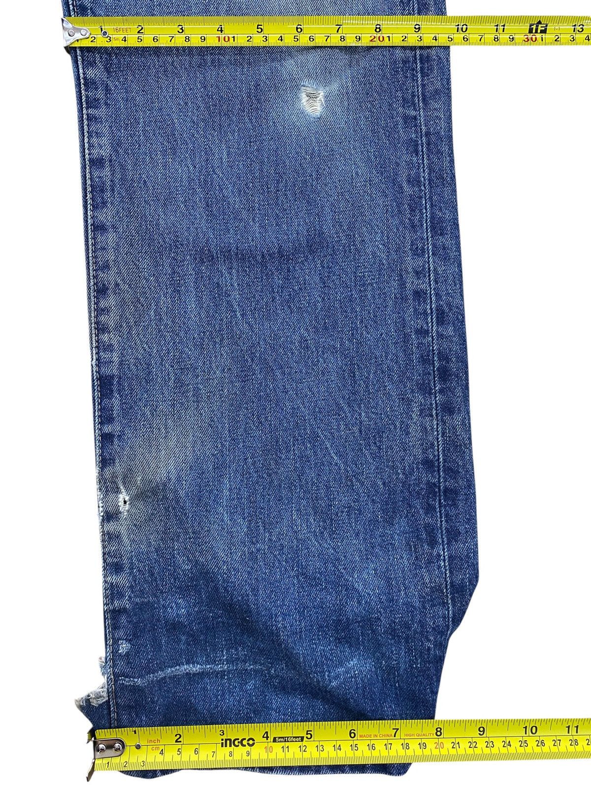 Levi's Levi’s Mud Wash Style Baggy Ripped Leg Jeans Size US 32 / EU 48 - 9 Thumbnail