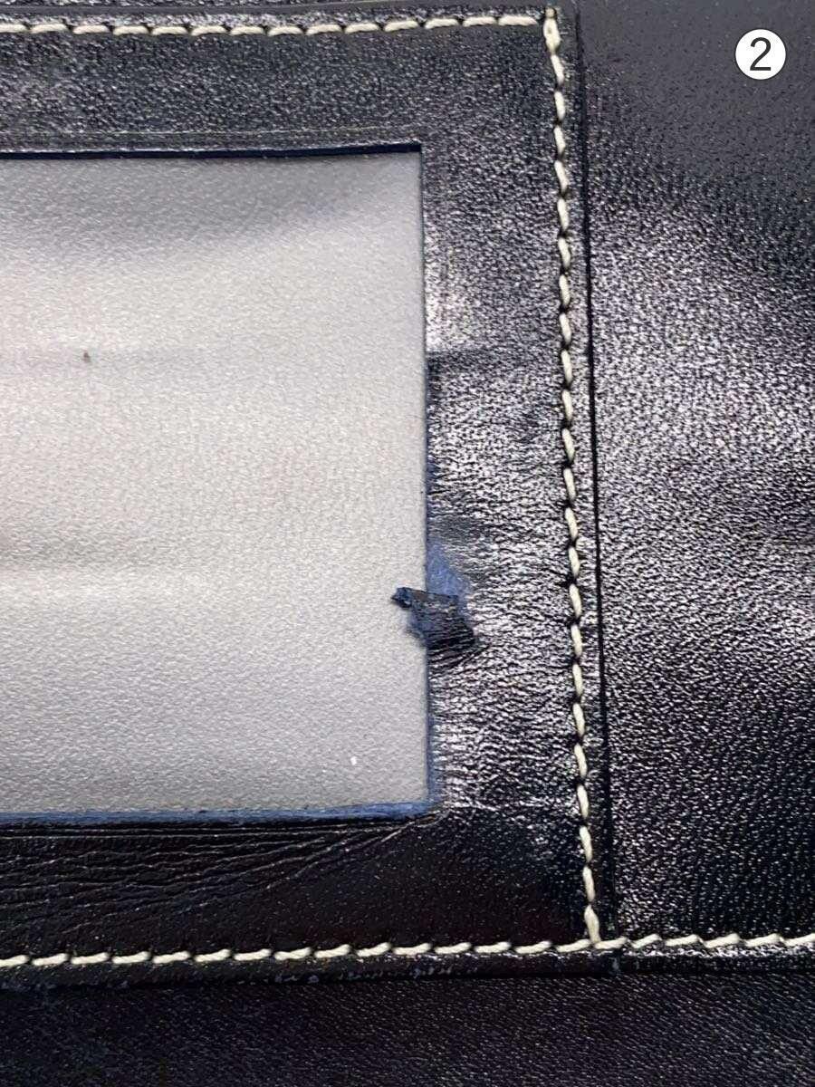 Fendi Fendi FF Plate Canvas W Hook Long Wallet Navy Size ONE SIZE - 8 Thumbnail