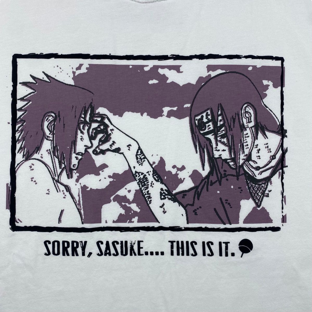 Anime Japanese Anime NARUTO Uchiha Brothers By UT ARCHIVE Size US XL / EU 56 / 4 - 2 Thumbnail