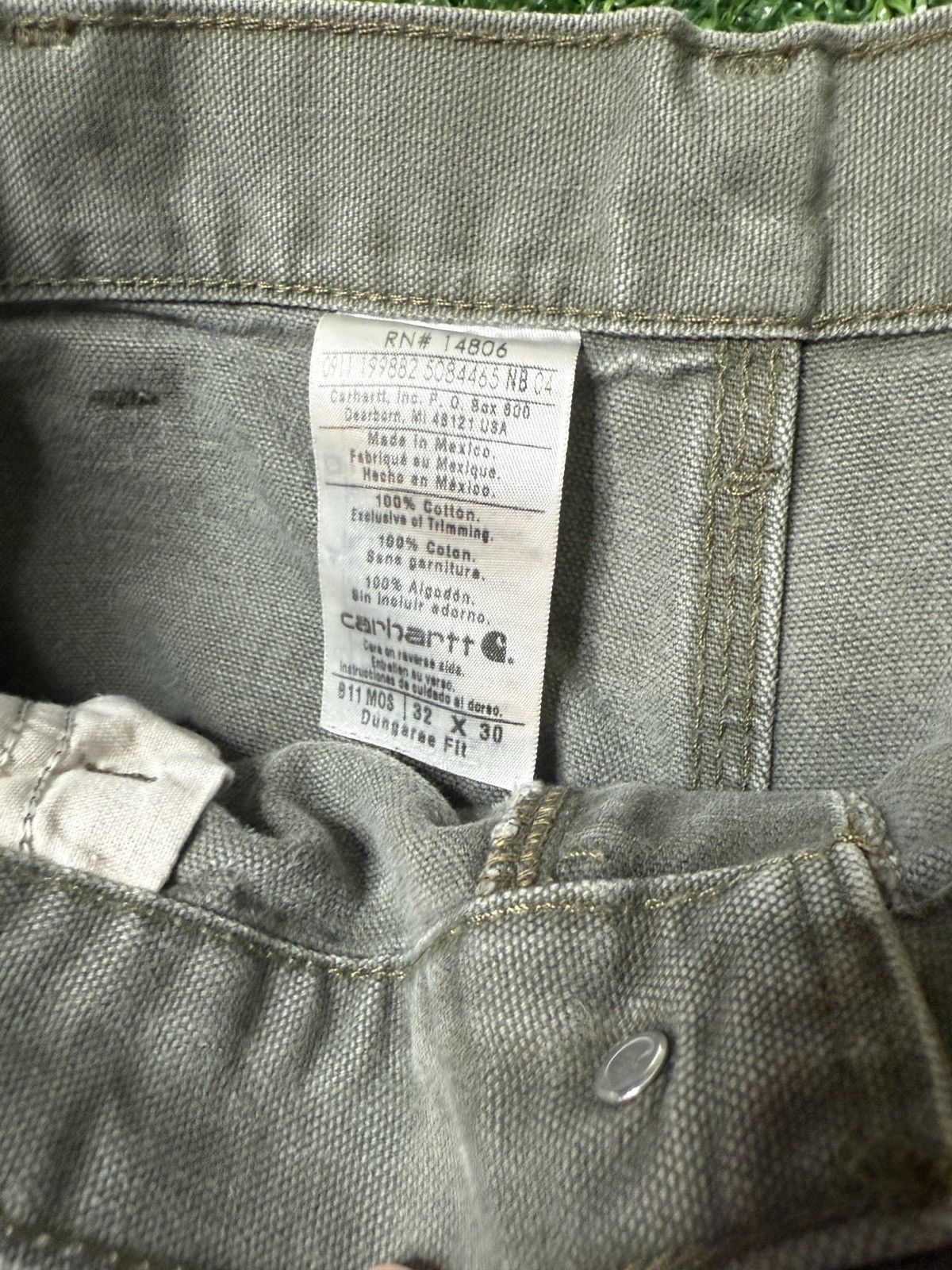 Carhartt Distressed Carhart Carpenter Pants Size US 30 / EU 46 - 3 Thumbnail