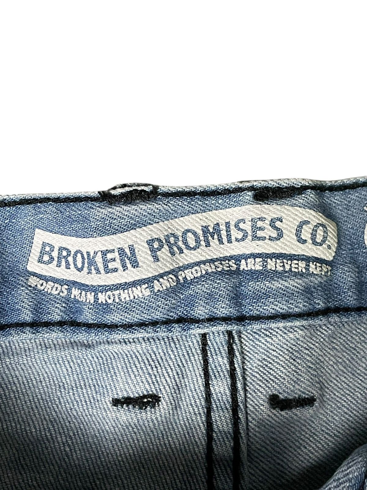 Broken Promises Co. Broken Promises Fashion Jeans (53) Size US 30 / EU 46 - 10 Thumbnail