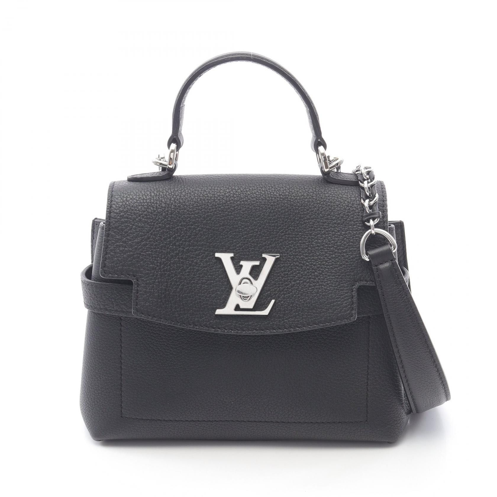 Louis Vuitton Louis Vuitton Louis Vuitton Lockme Ever Mini Leather Handbag Leather Handbag M20997 Size ONE SIZE - 1 Thumbnail