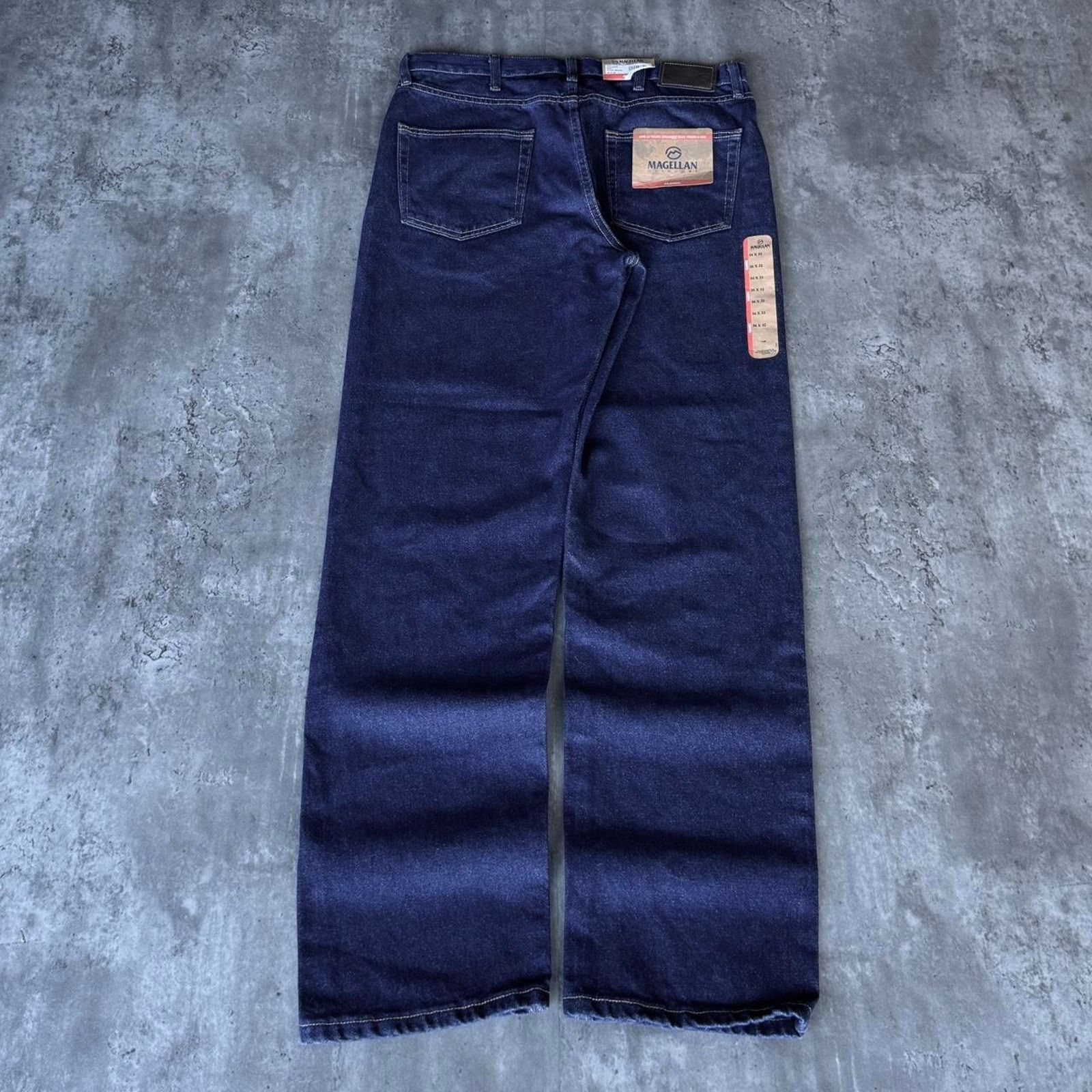 Japanese Brand × Vintage Brand New Magellan Outdoors Baggy Grunge Opium Jeans Size US 36 / EU 52 - 1 Thumbnail