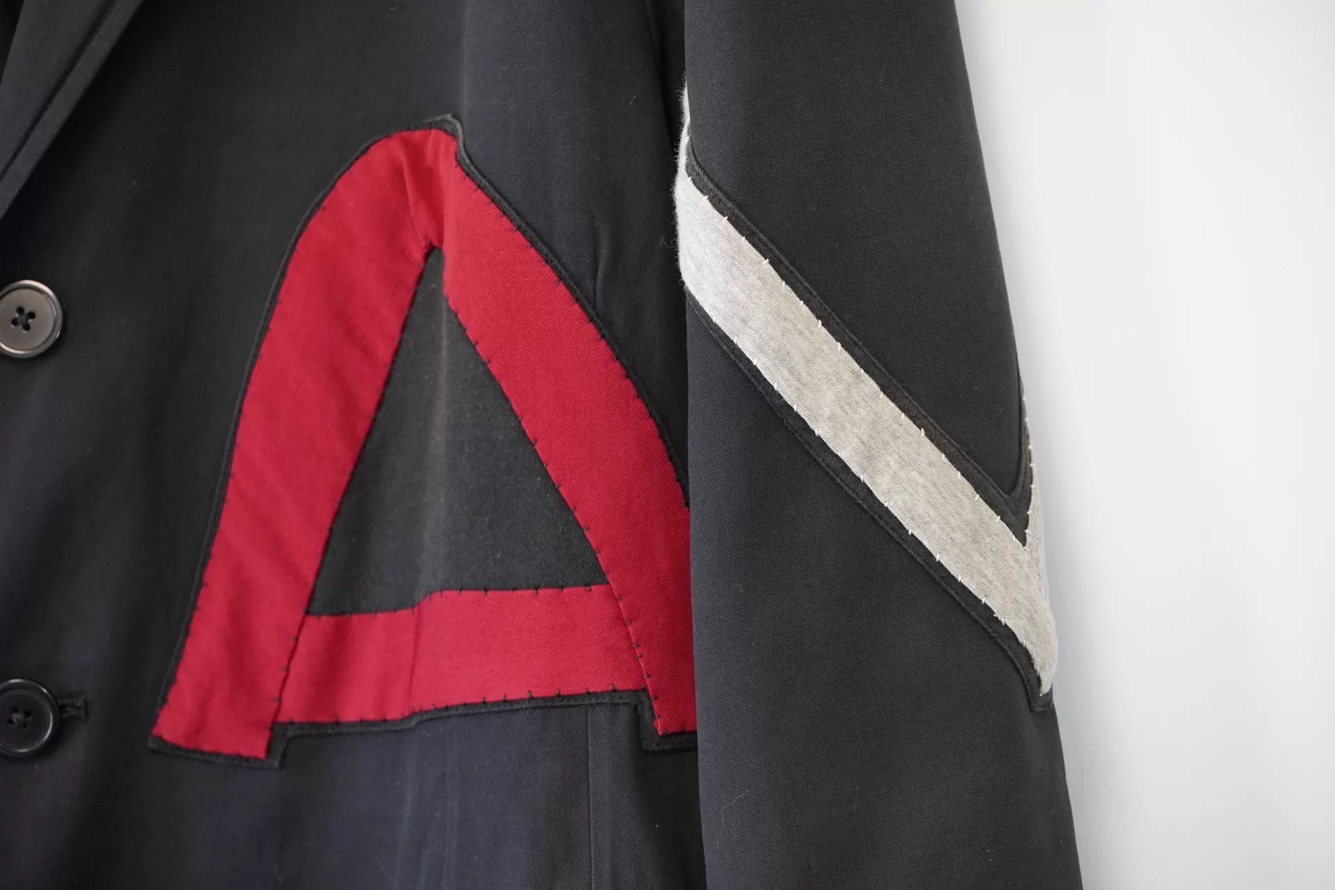 Yohji Yamamoto Yohji Yamamoto 80SS Letter Patch Jacket Size US M / EU 48-50 / 2 - 6 Thumbnail