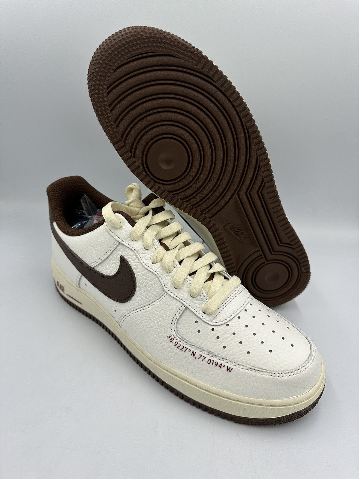 NCAA Nike Air Force 1 Low '07 Howard University Yardrunners Size US 10.5 / EU 43-44 - 1 Thumbnail