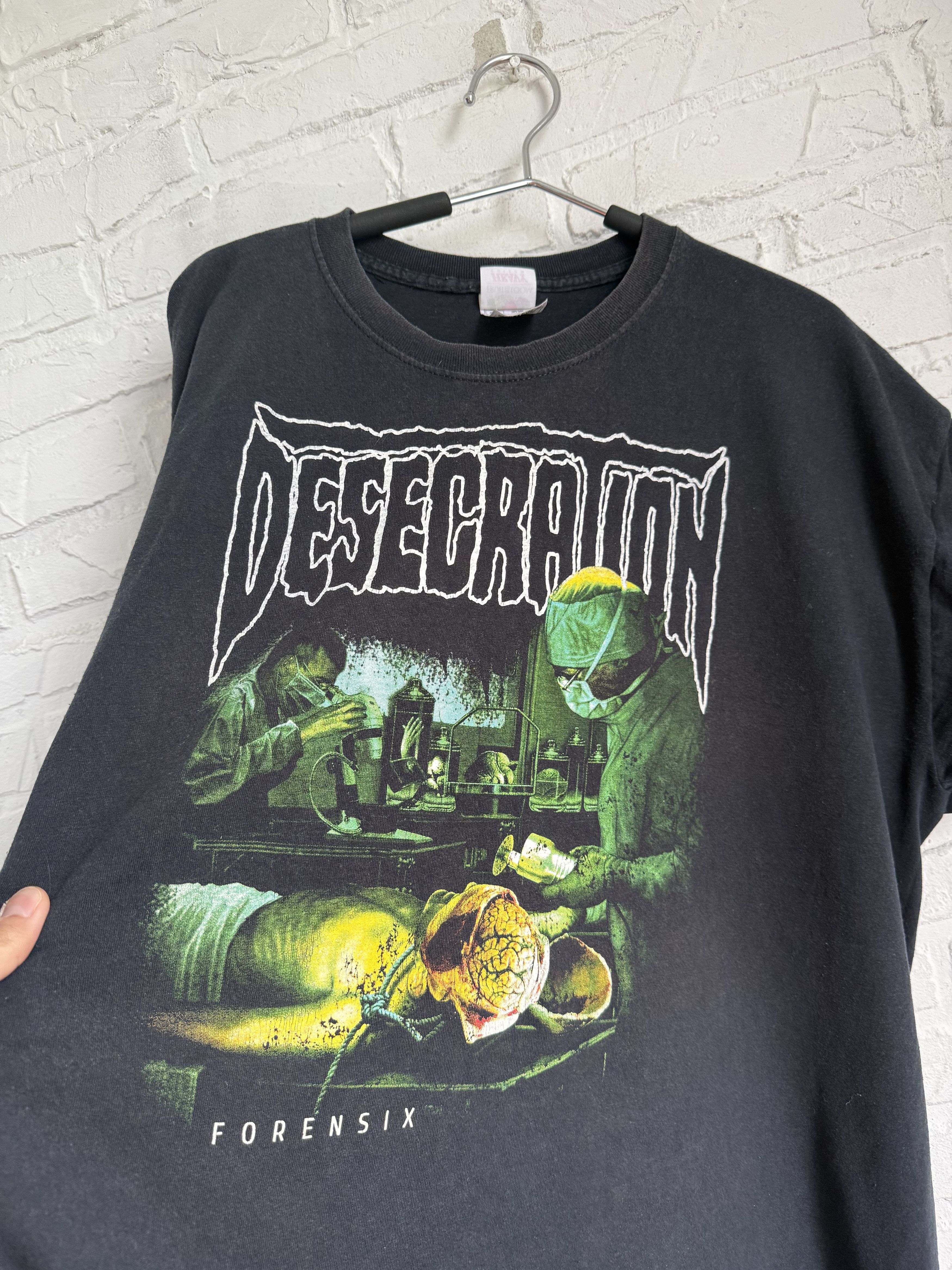Band Tees Vintage 2008 Desecration Forensix t-shirt Size US XXL / EU 58 / 5 - 5 Thumbnail