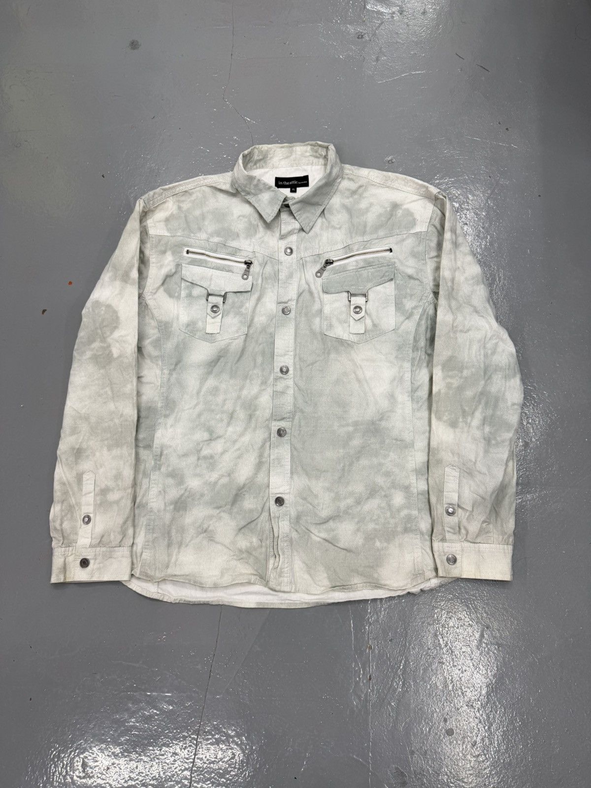 In The Attic Vintage In The Attic Washed Punk Shirt Ifsixwasnine Mud Max Size US XL / EU 56 / 4 - 1 Thumbnail