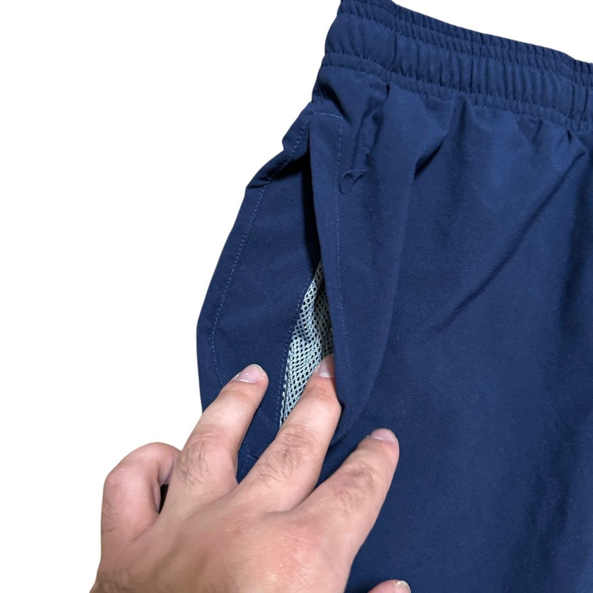 Under Armour Mens Y2K Under Armour Blue Athletic Shorts Size US 40 / EU 56 - 6 Thumbnail