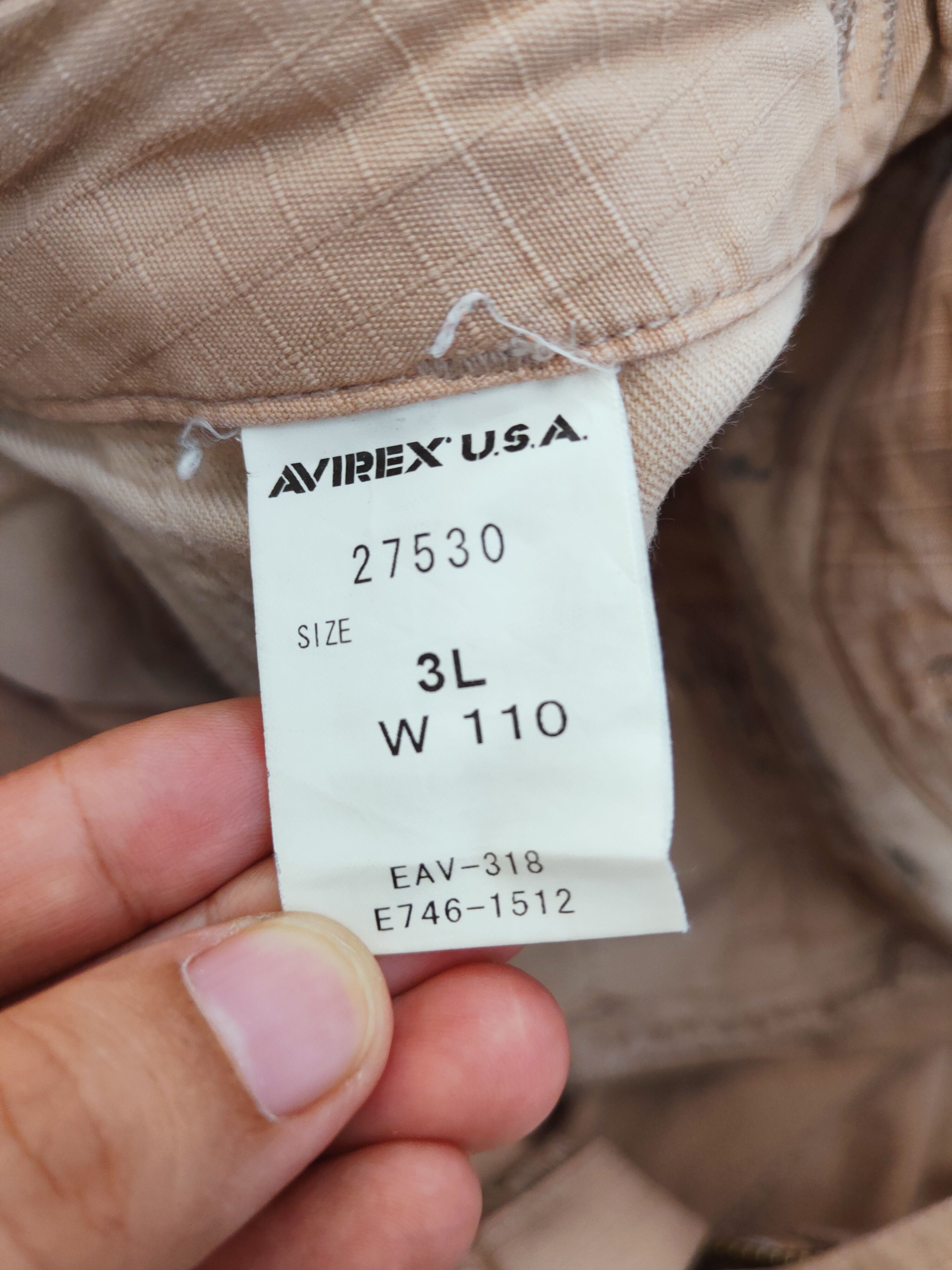 Avirex Avirex Beige Multipocket Tactical Cargo Pants #W118 Size US 43 - 15 Thumbnail