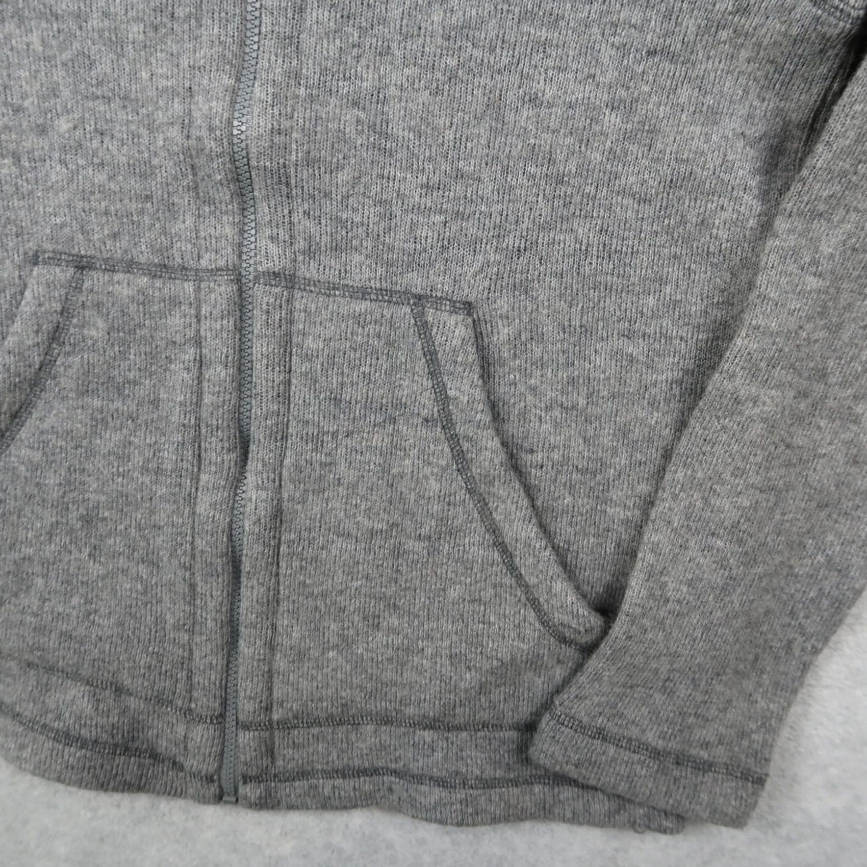 Moschino VINTAGE Moschino Hooded Zip Up Hoodie Gray Wool Blend Size S Womens Size S / US 4 / IT 40 - 4 Thumbnail