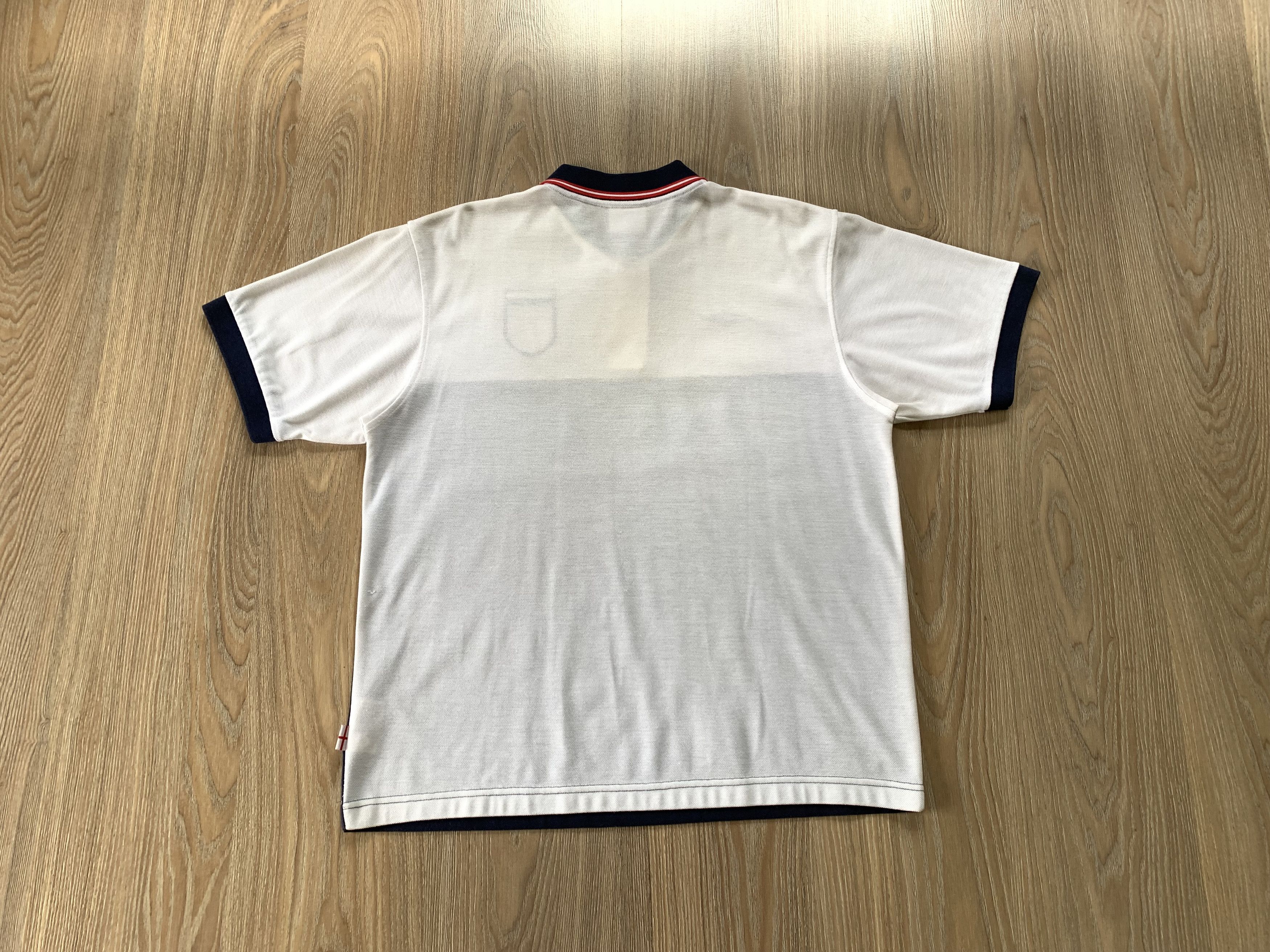 Umbro Vintage Umbro England National Team Football Polo Shirt Size US L / EU 52-54 / 3 - 3 Thumbnail