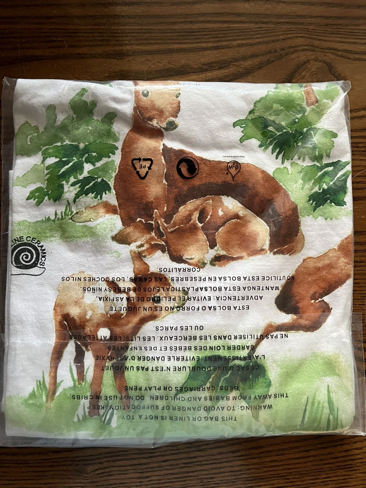 Online Ceramics Online Ceramics Deer in the Forest Tee Size US XXL / EU 58 / 5 - 4 Thumbnail