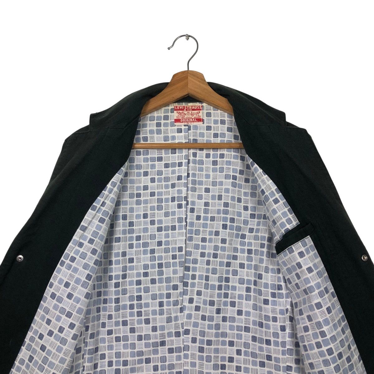 Levi's 📌Vintage Chore Worker Jacket Levi's Tartan Design Blanket Size US M / EU 48-50 / 2 - 15 Thumbnail