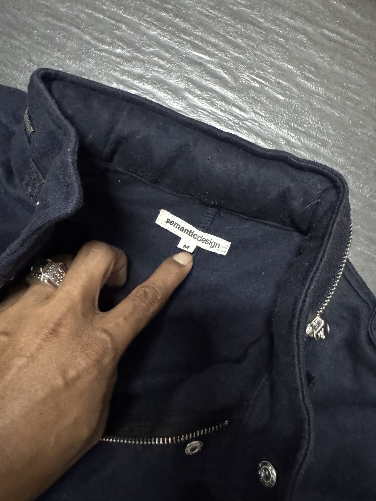 Japanese Brand × semanticdesign SEMANTIC DESIGN MILITARY JACKET Size US M / EU 48-50 / 2 - 2 Thumbnail
