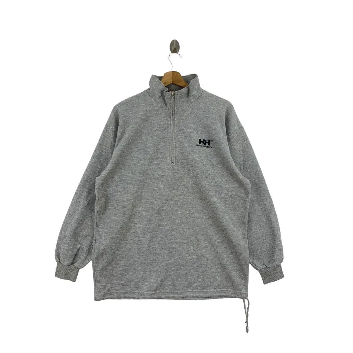 Helly Hansen Vintage HELLY HANSEN SAILING Yacht Half Zipper Sweater Size US L / EU 52-54 / 3 - 1 Thumbnail