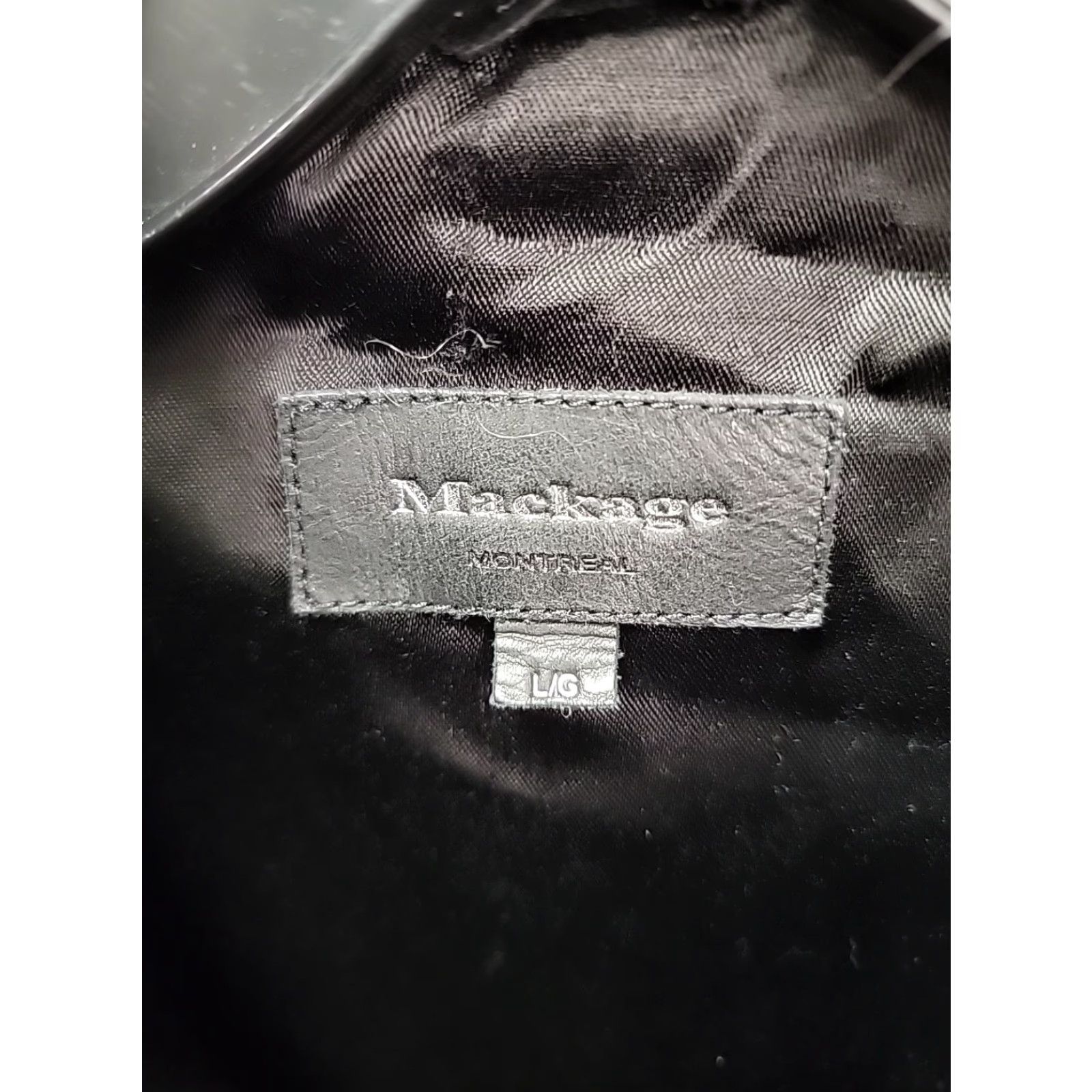 Mackage **Black Wool Mackage Coat Jacket Women Large** User: Black Wool Mackage Coat Jacket Women's Large Size L / US 10 / IT 46 - 2 Thumbnail