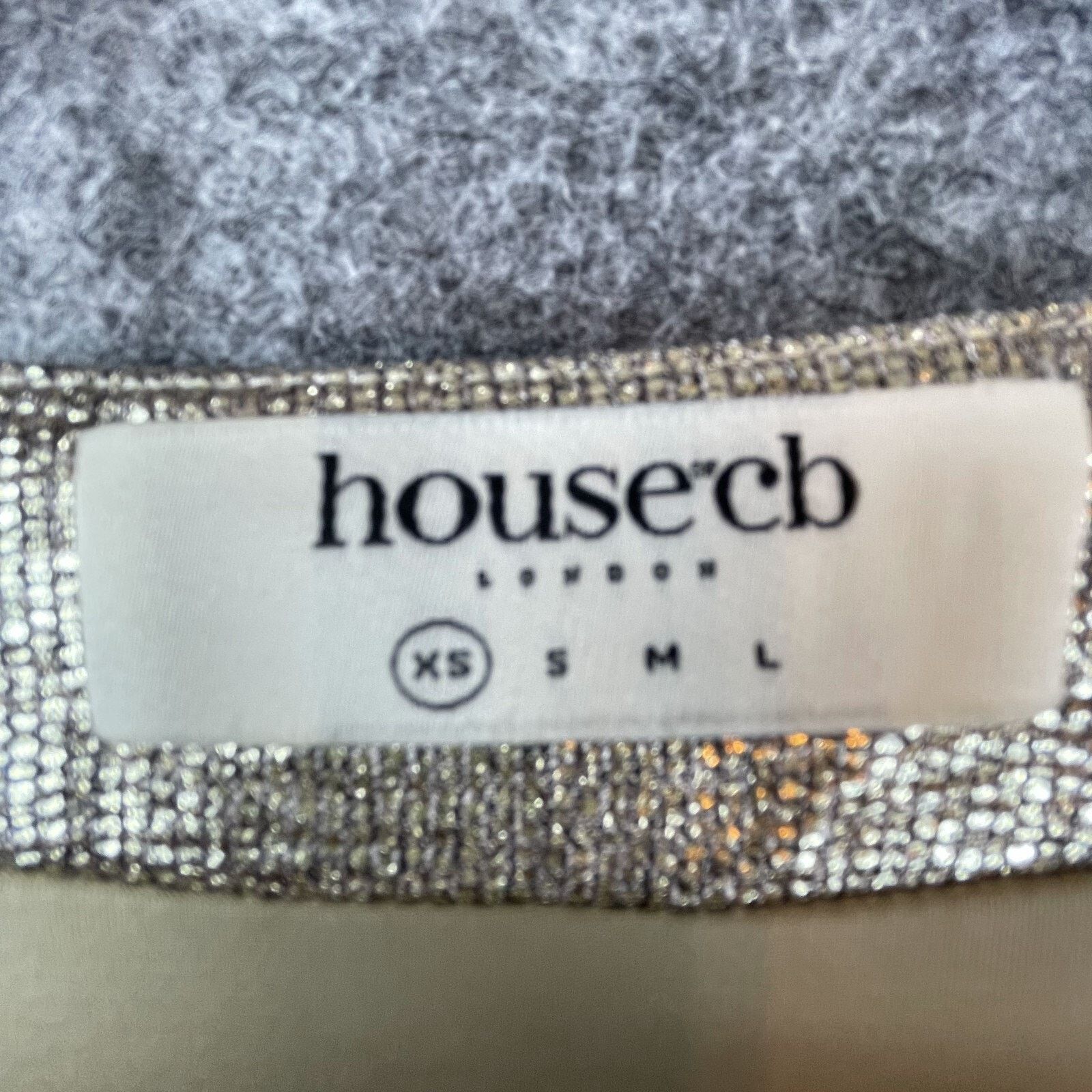 House of CB House of CB Jumpsuit Womens XS Catrin Gold Glamorous Shimmer Size 25" / US 0 / IT 36 - 4 Thumbnail