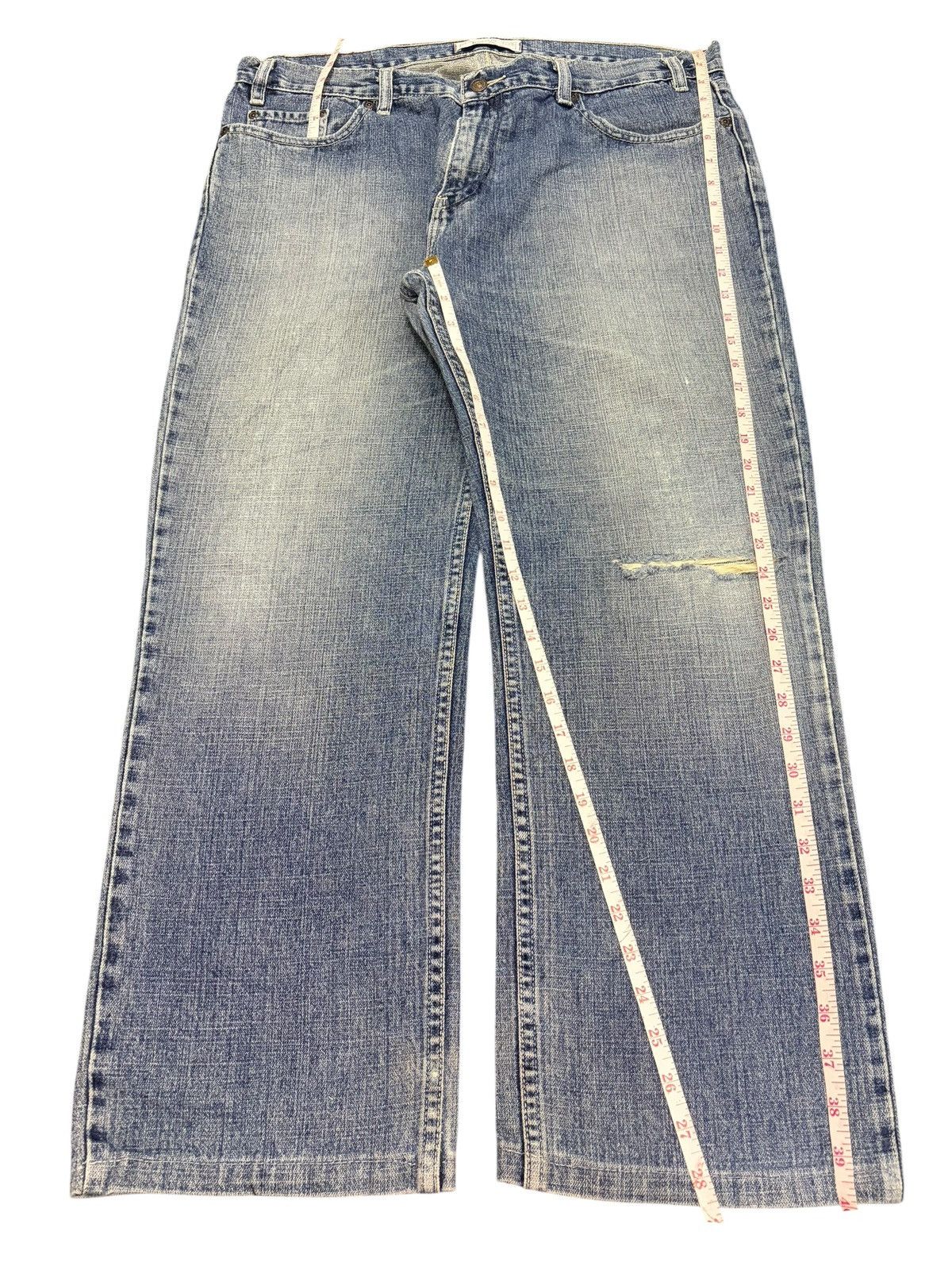 Levi's Vintage 90s Levis Faded Wash Distressed Loose Jeans Size US 38 / EU 54 - 7 Thumbnail