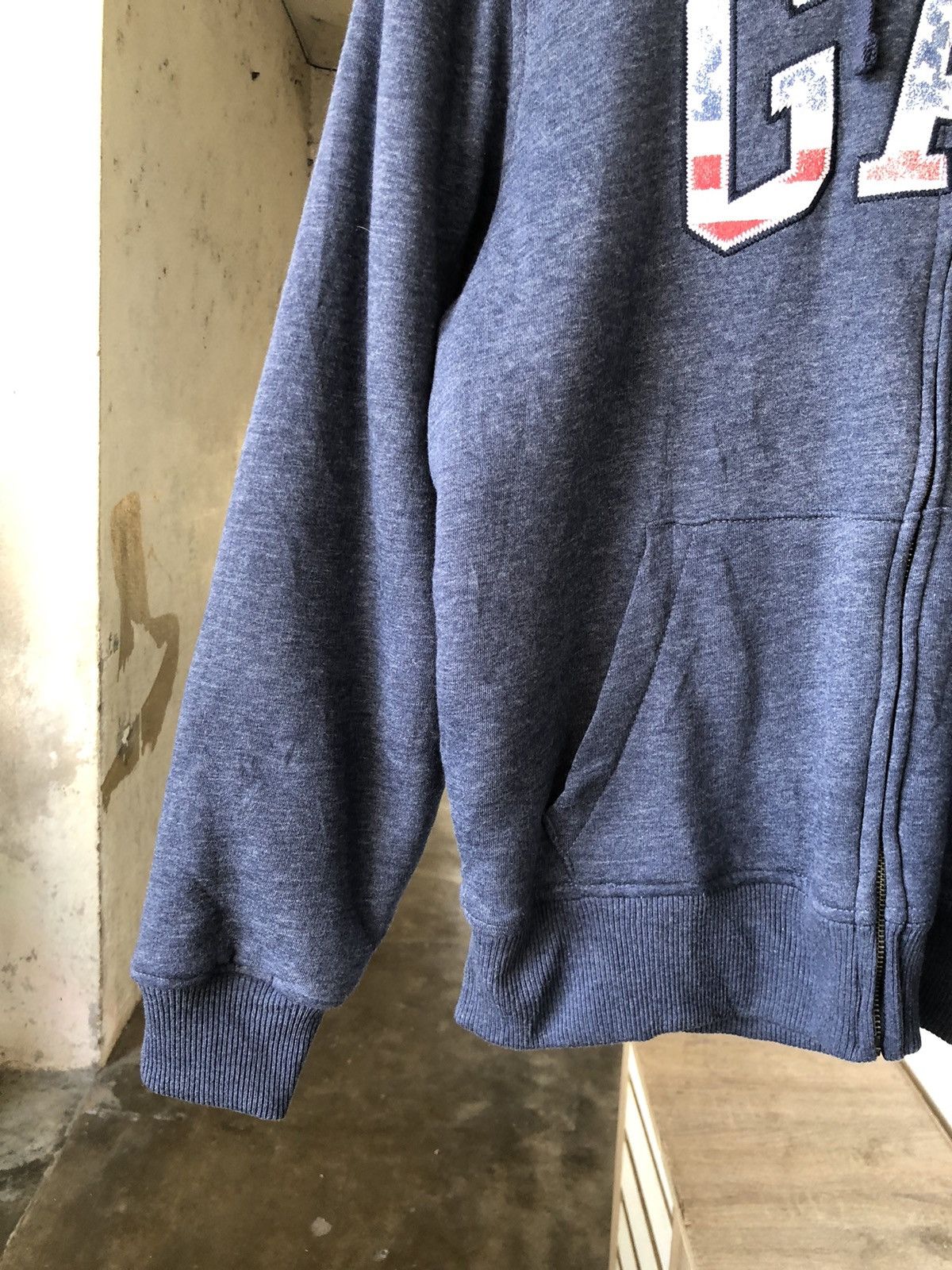 Gap Gap USA Flag Inner Fleece Sweater Hoodie Size US M / EU 48-50 / 2 - 5 Thumbnail
