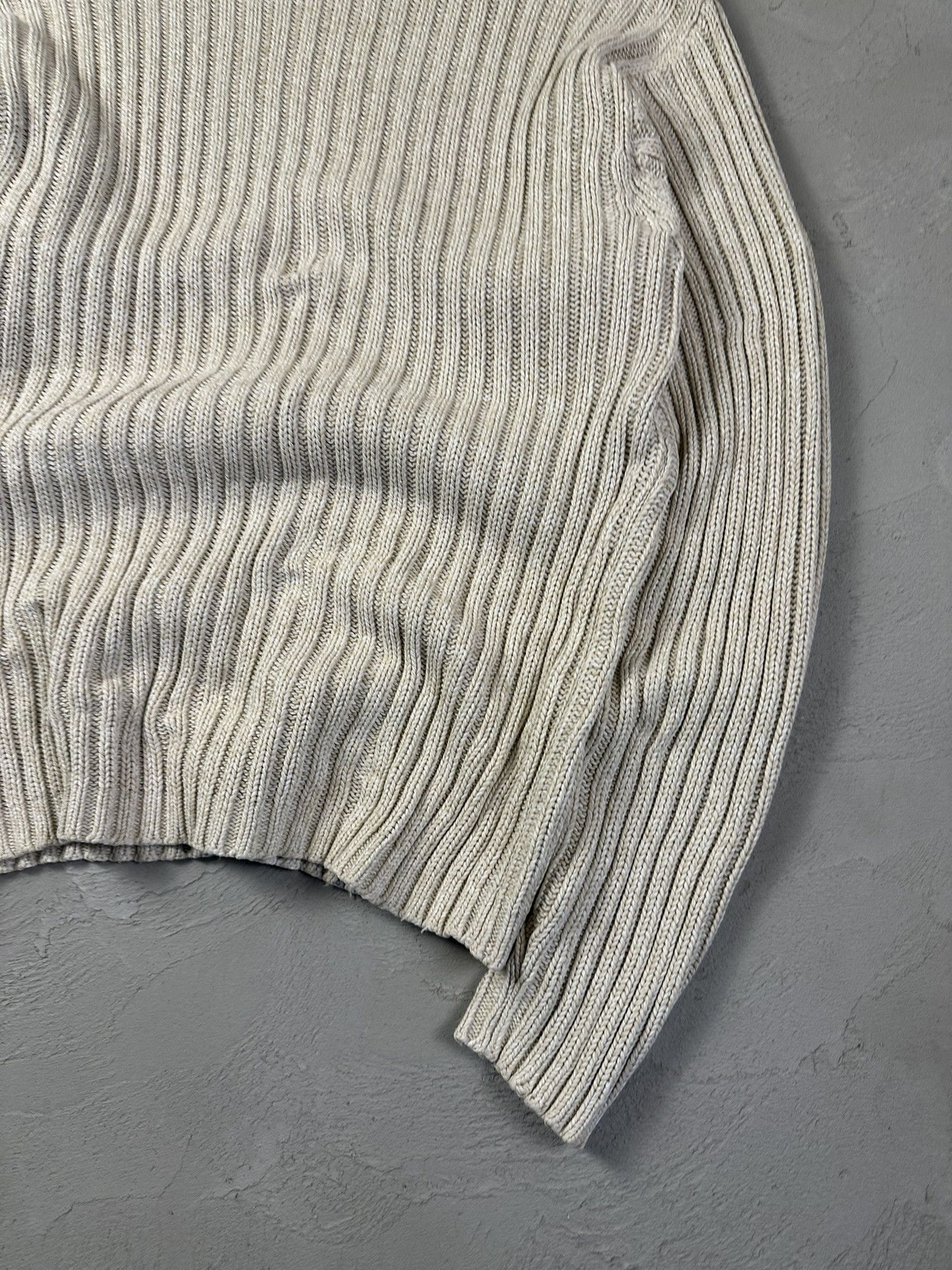 Gap 2000s Vintage GAP Cable Knit Y2k Sweater Size US L / EU 52-54 / 3 - 5 Thumbnail