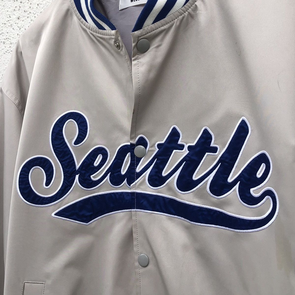 Japanese Brand Japanese Brand WEGO Seattle Satin Varsity Jacket Size US M / EU 48-50 / 2 - 3 Thumbnail