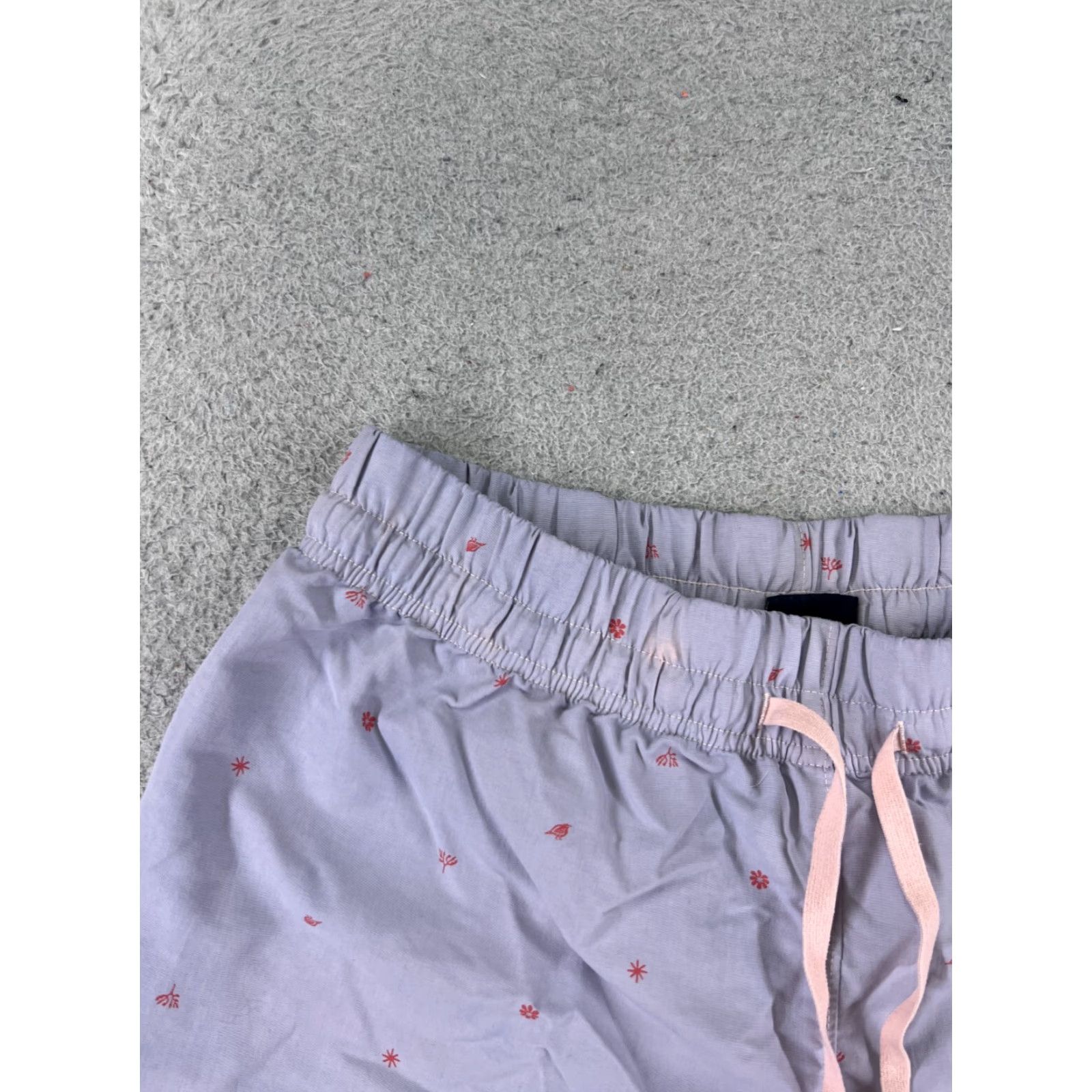 The North Face The North Face Shorts Women Medium Purple Floral Elastic Waist Run Gym 32x2 READ Size 32" / US 10 / IT 46 - 4 Thumbnail