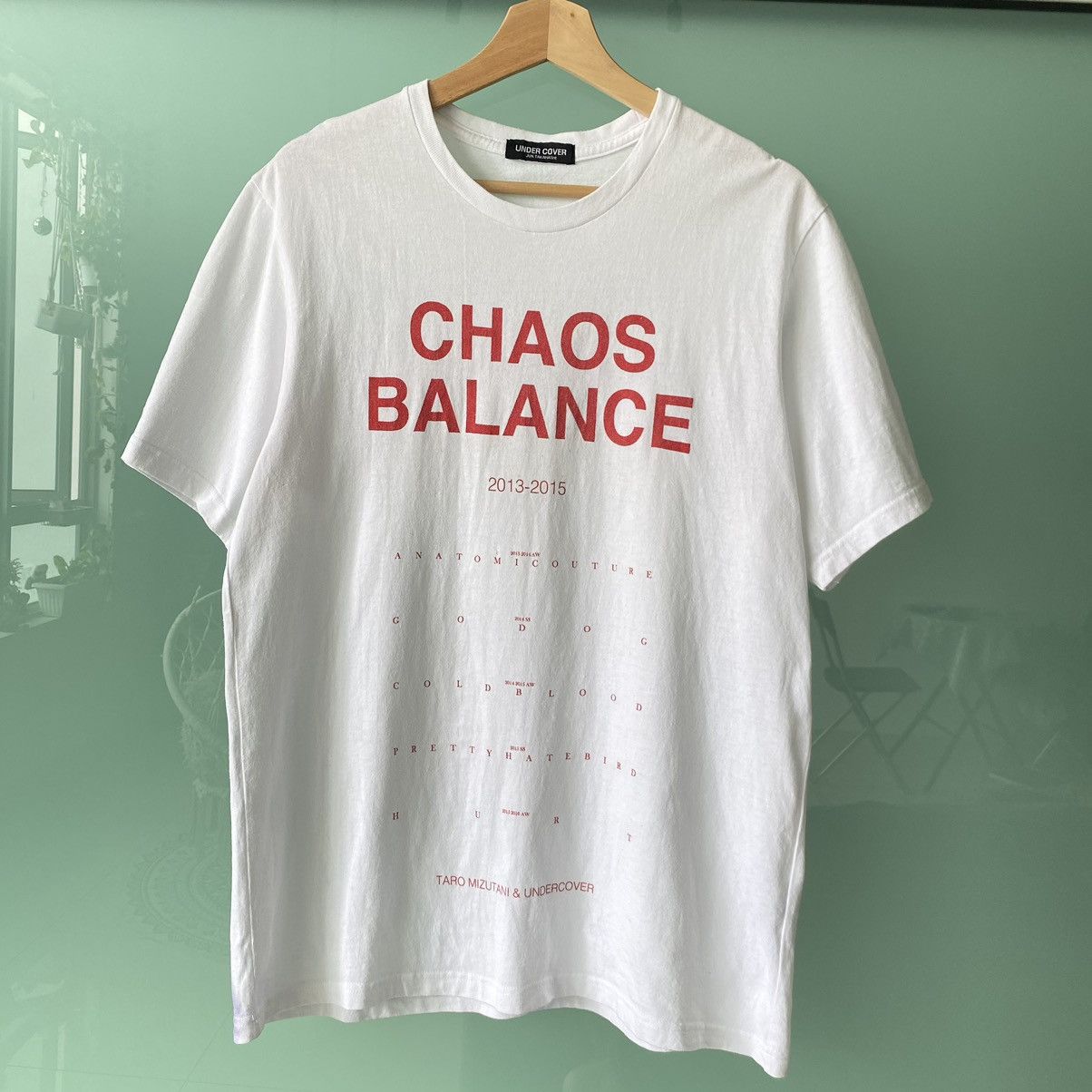 Undercover Jun Takahashi Chaos Balance Taro Mizutani Tshirt