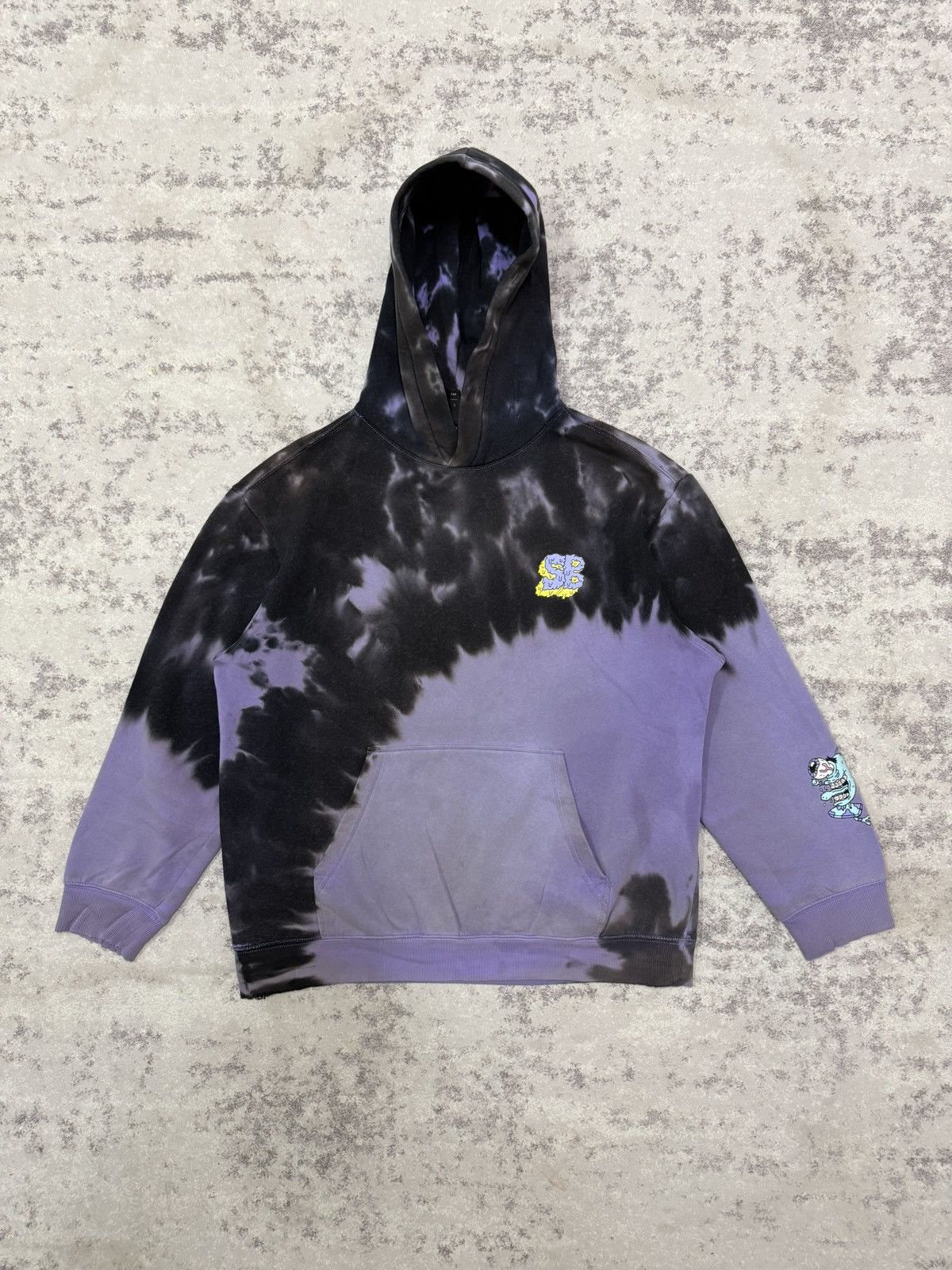 H&M H&M X Sponge Bob Tie Dye Pullover Sweater Hoodie Size US M / EU 48-50 / 2 - 3 Thumbnail