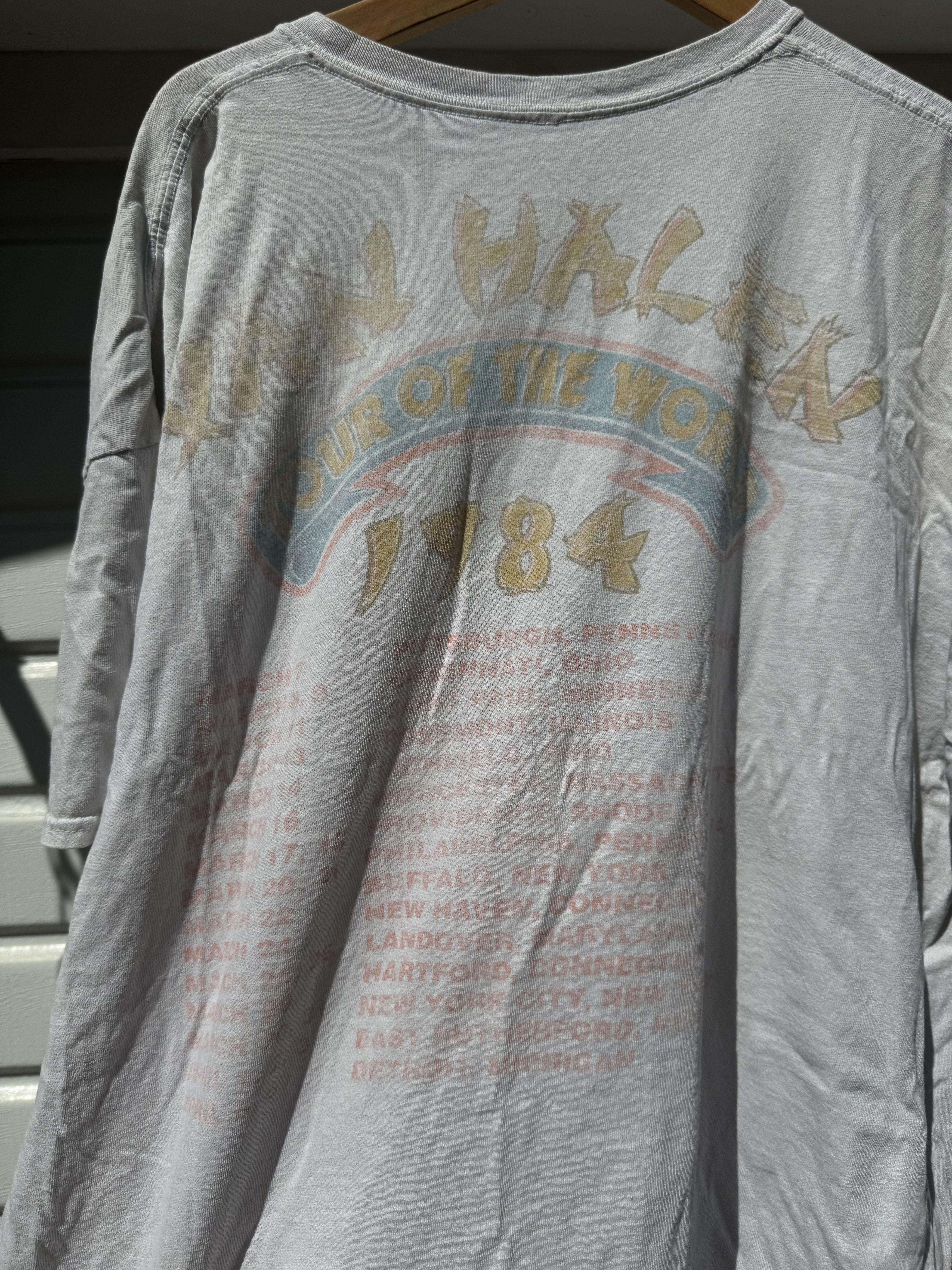 Vintage Vintage x Band Tees - Van Halen Tour tee Size US M / EU 48-50 / 2 - 5 Thumbnail
